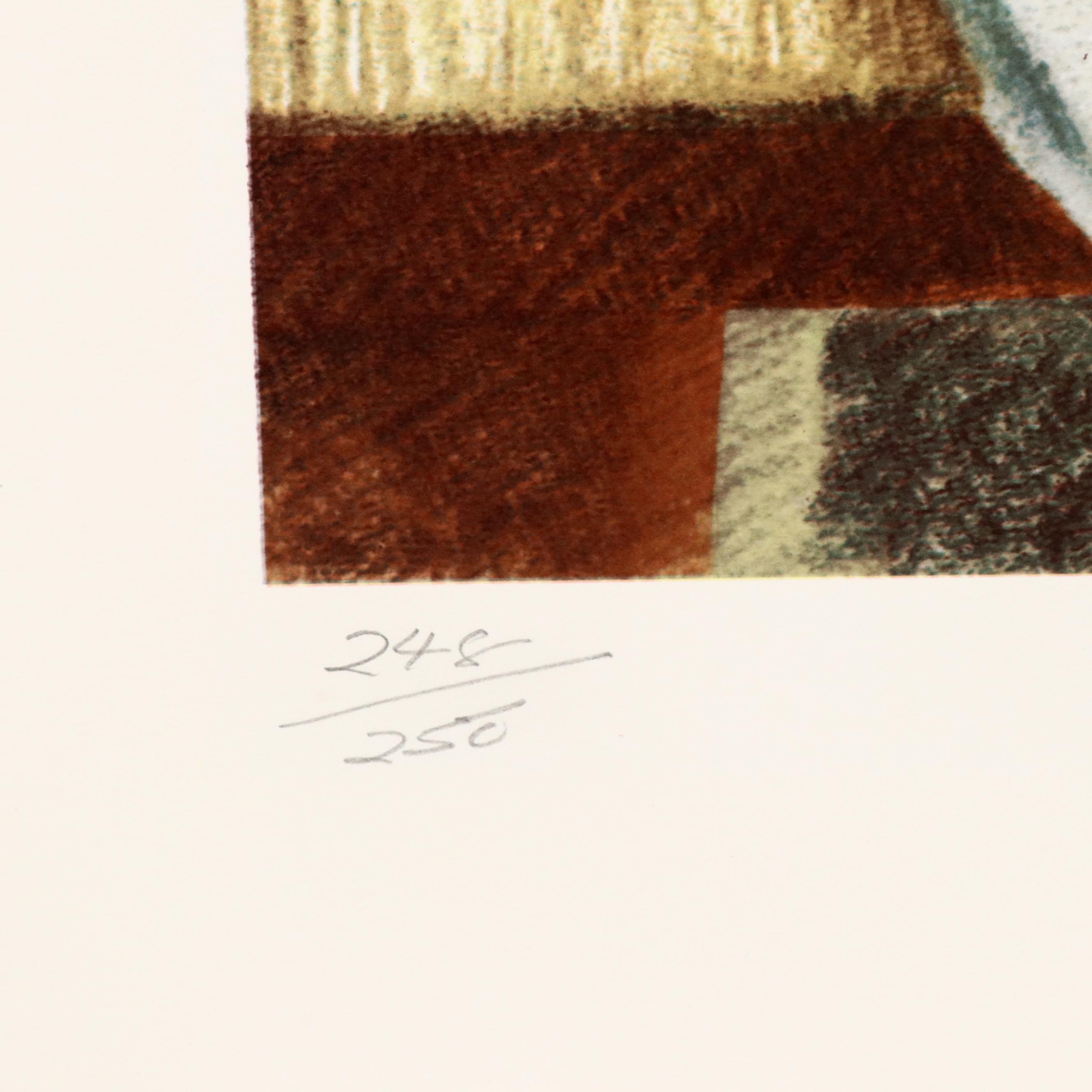 Sandra Lawrence Modernist Still Life Lithographs