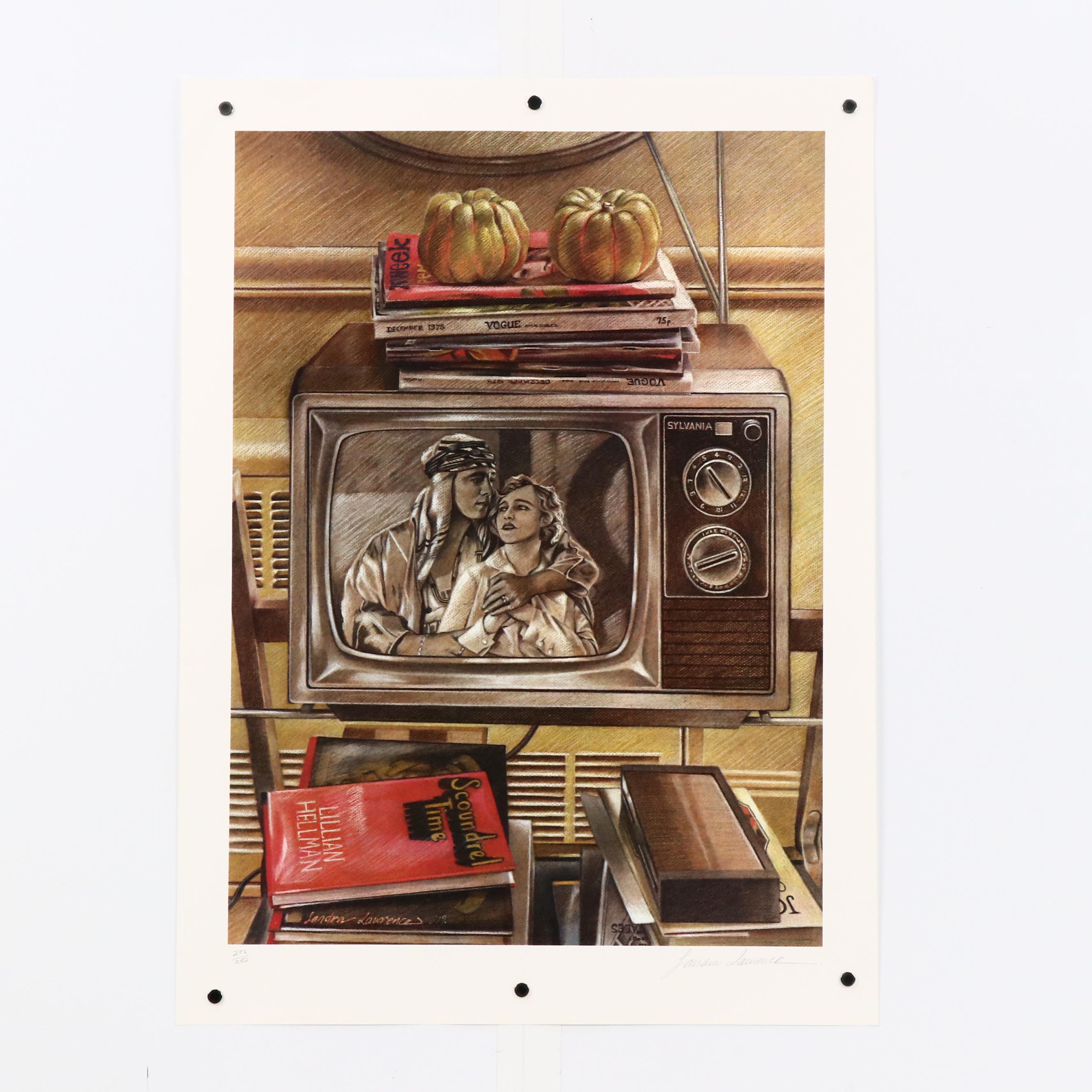 Sandra Lawrence Modernist Still Life Lithographs