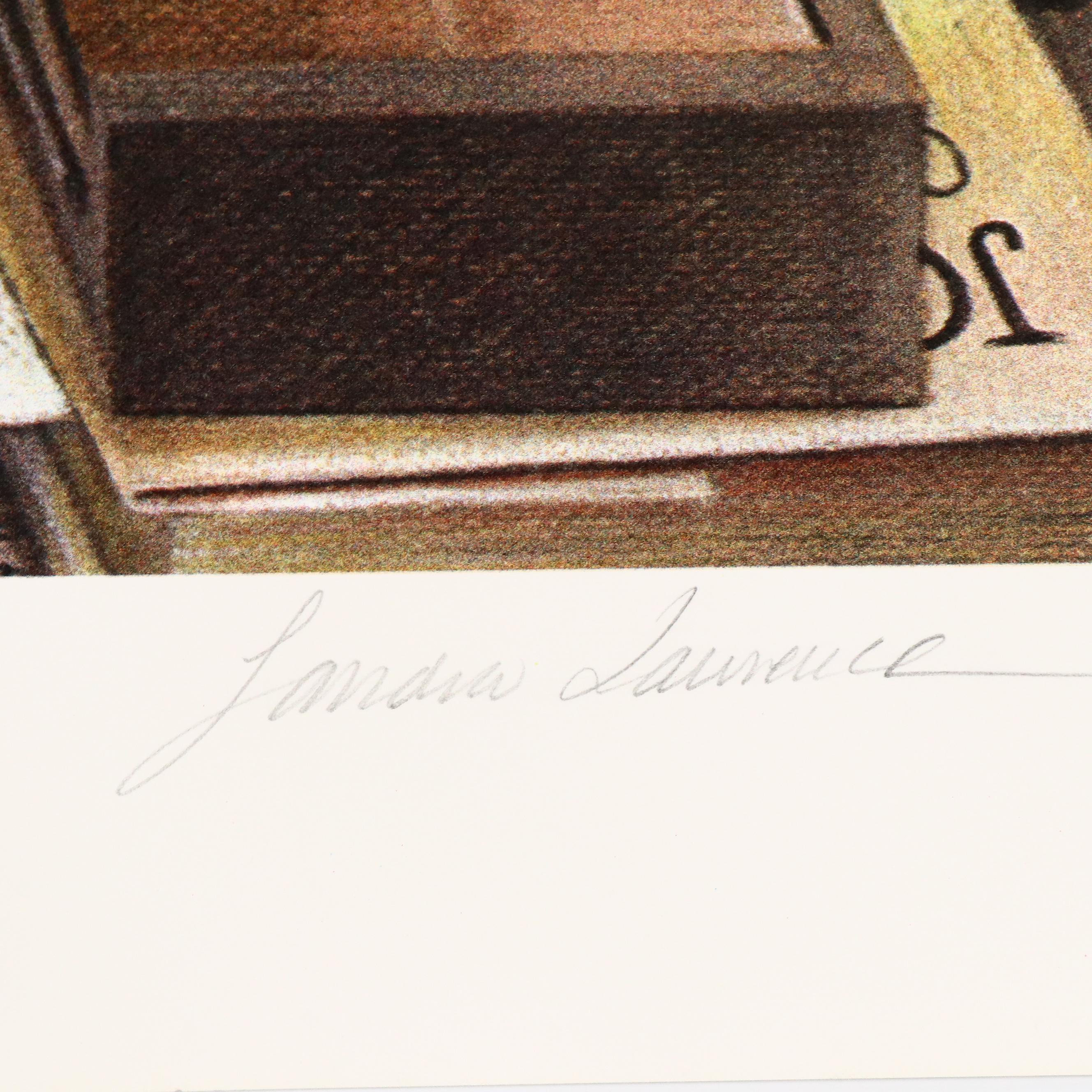 Sandra Lawrence Modernist Still Life Lithographs