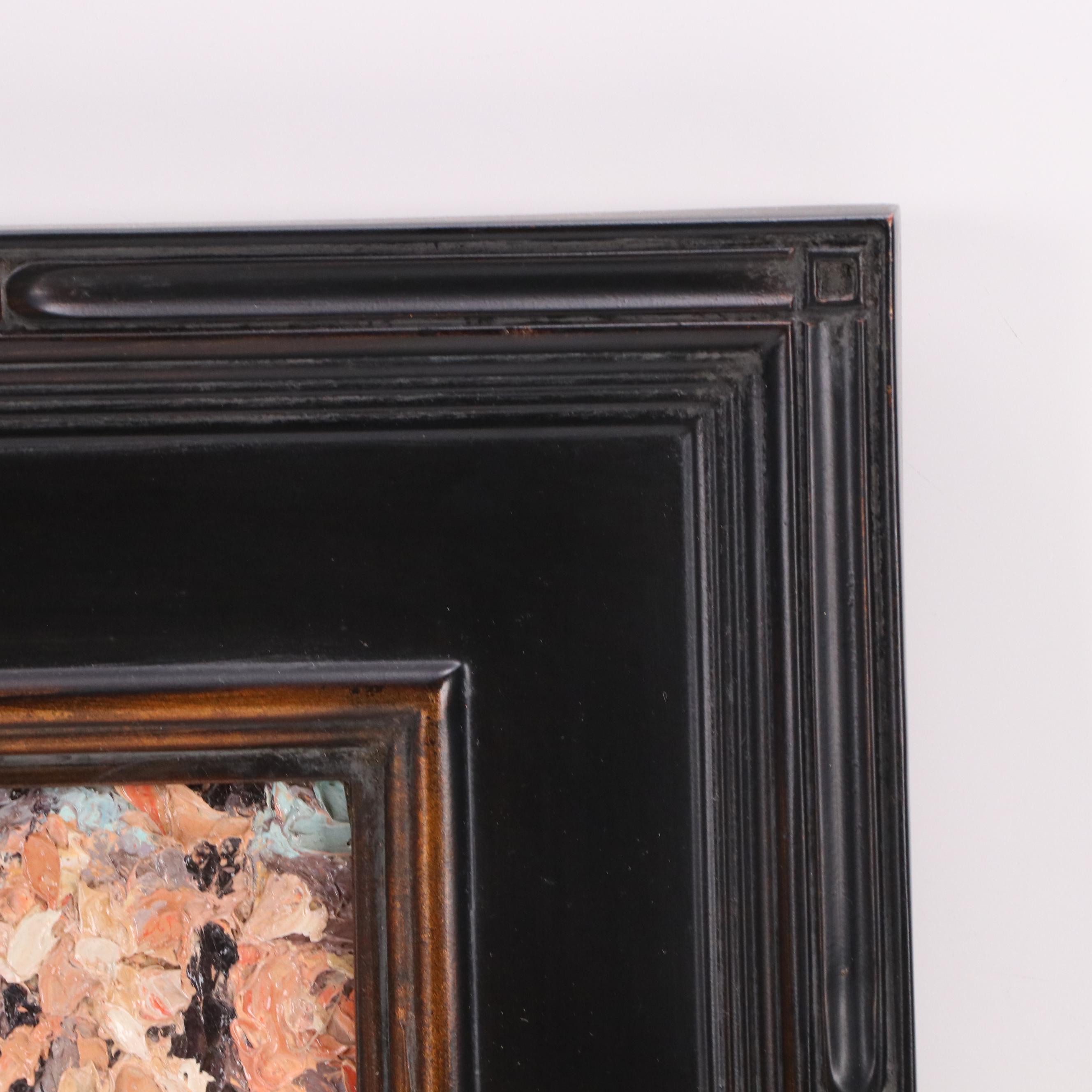 Otto Bierhals Impressionist Winter Landscape, Early 20th Century