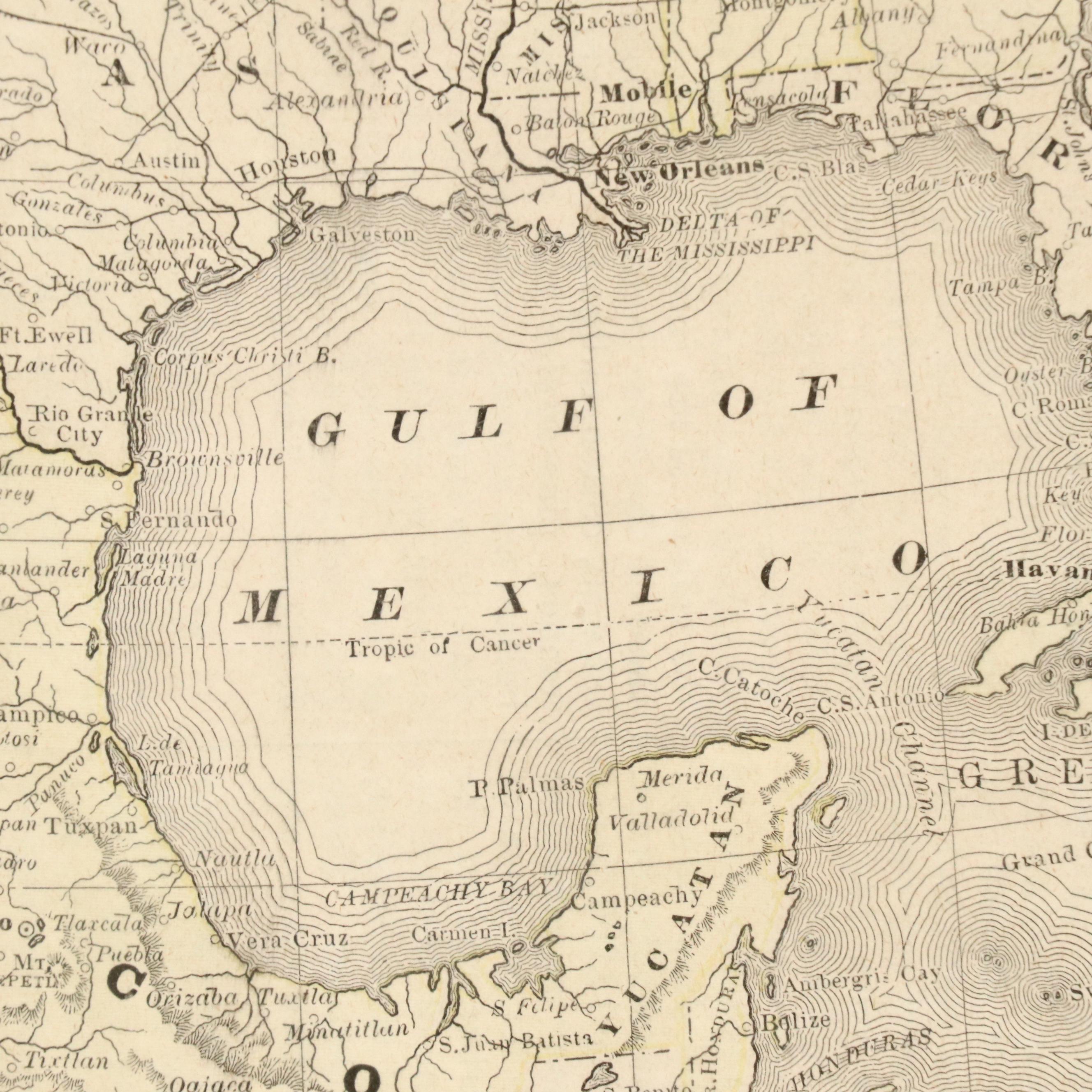 Rand, McNally & Company Wood Engraving Map "North America"