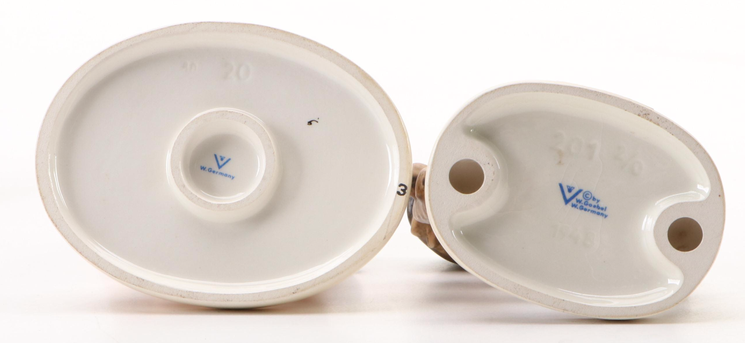 Goebel "Singing Lesson" with Other Hummel Figurines