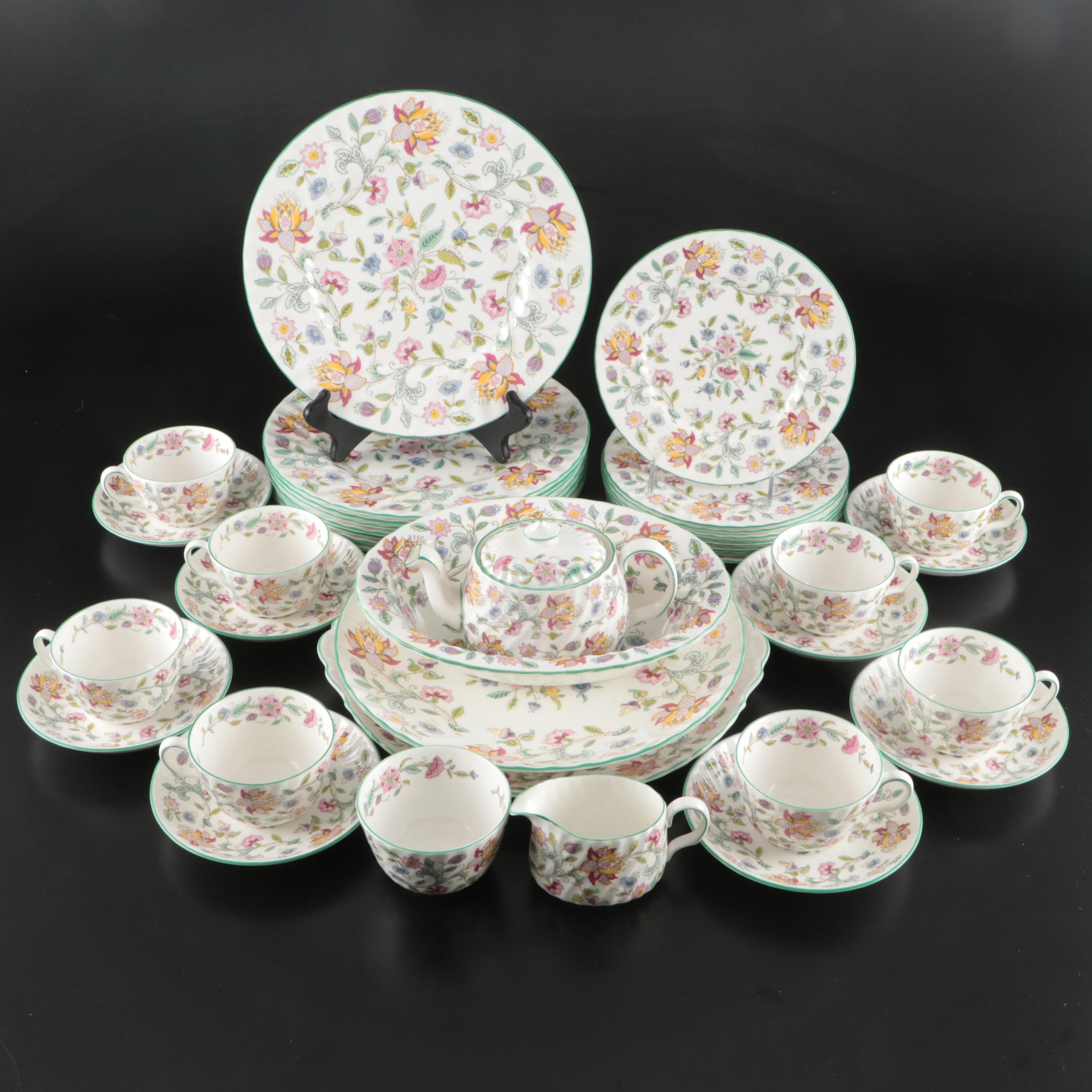 Minton "Haddon Hall" Bone China Dinnerware and Serving Pieces, 1996–2009