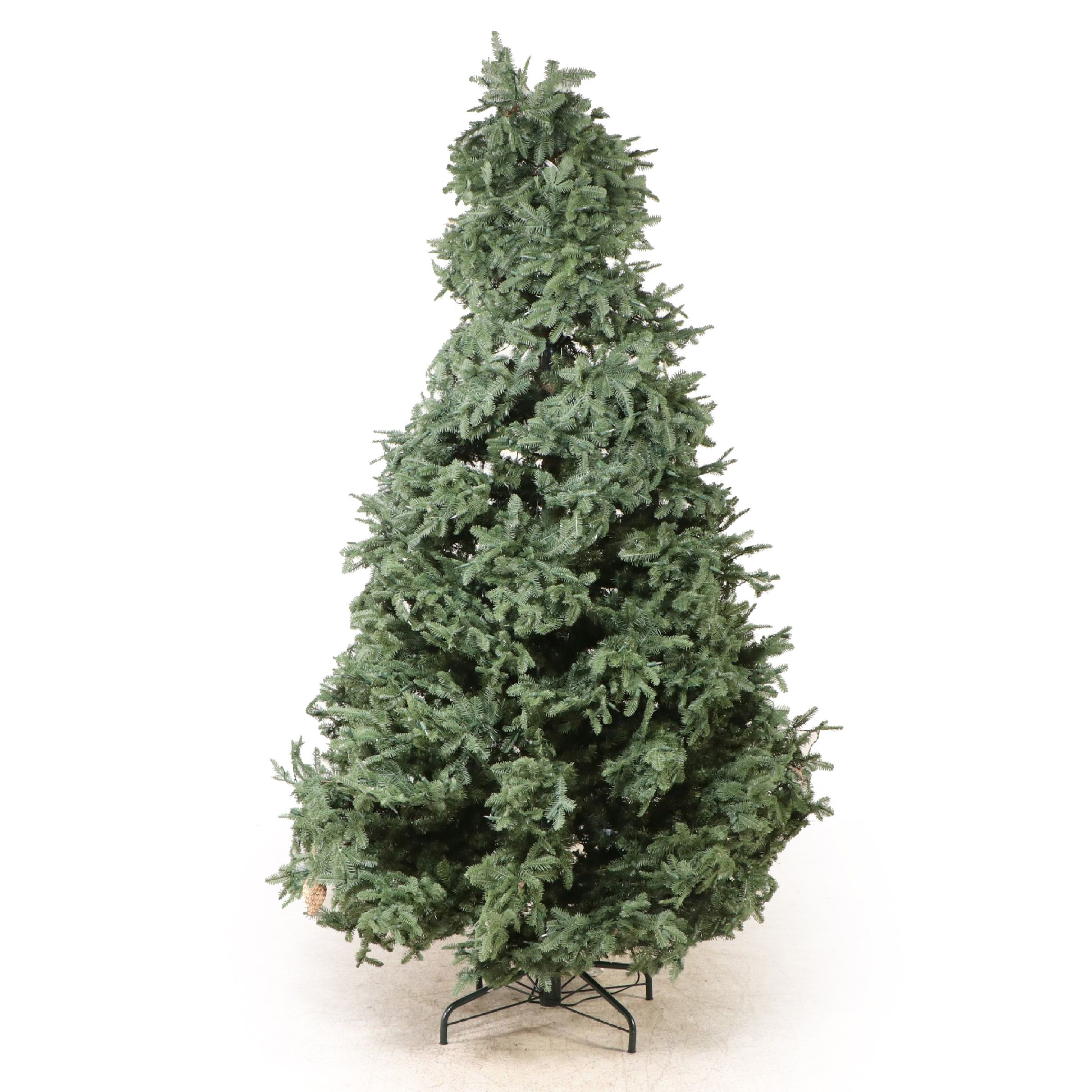 8' Pre-Lit Artificial Balsam Fir Christmas Tree