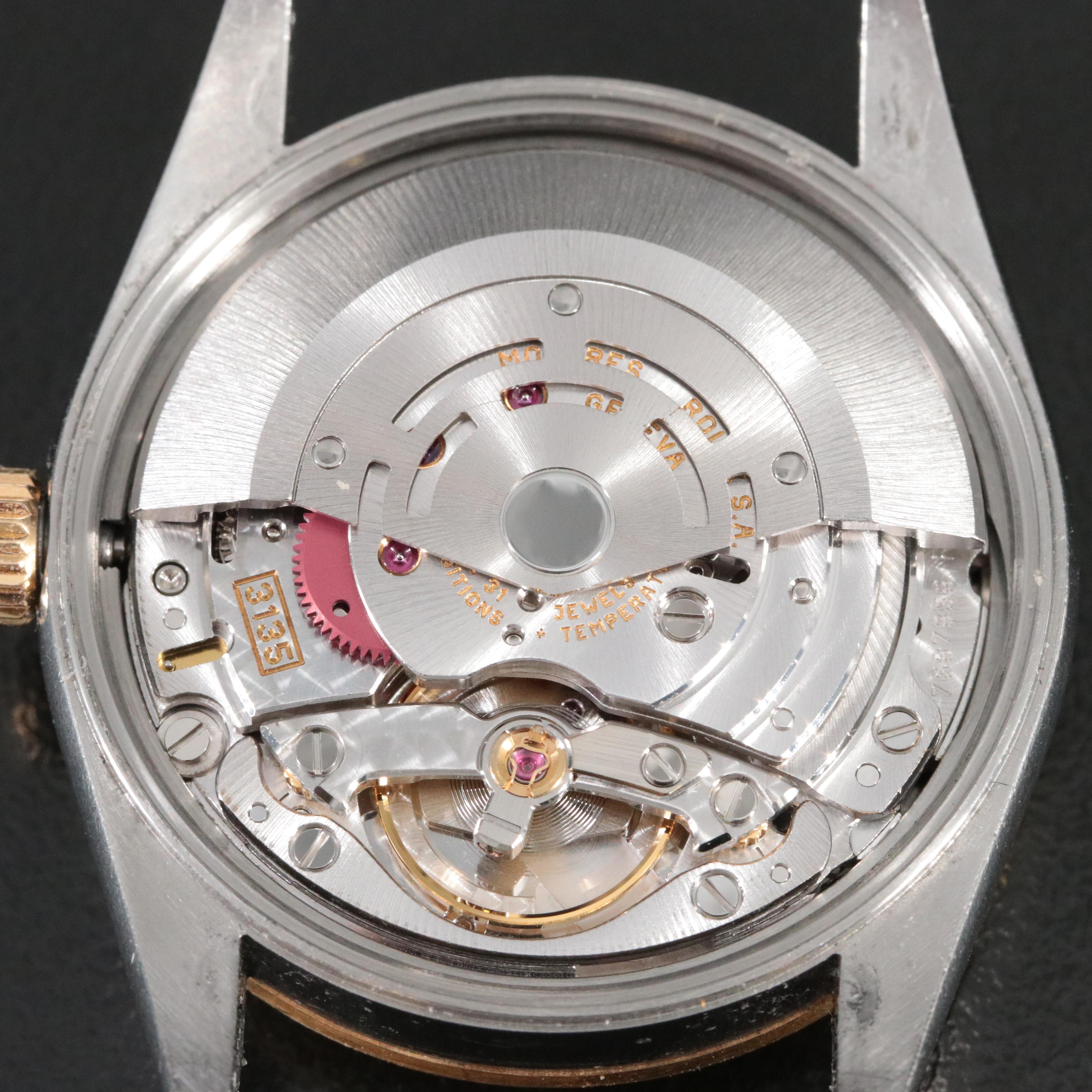 1995 - 1996 Rolex Date Model 15203 34mm 18K & Steelinox Watch