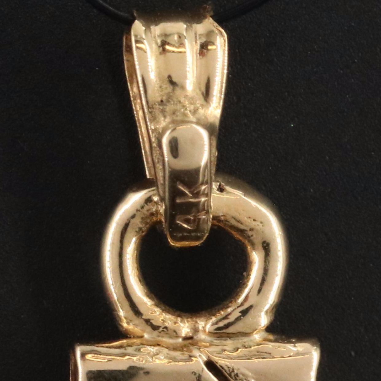 14K Pendant with 1915 Indian Head $2.50 Gold Quarter Eagle Coin