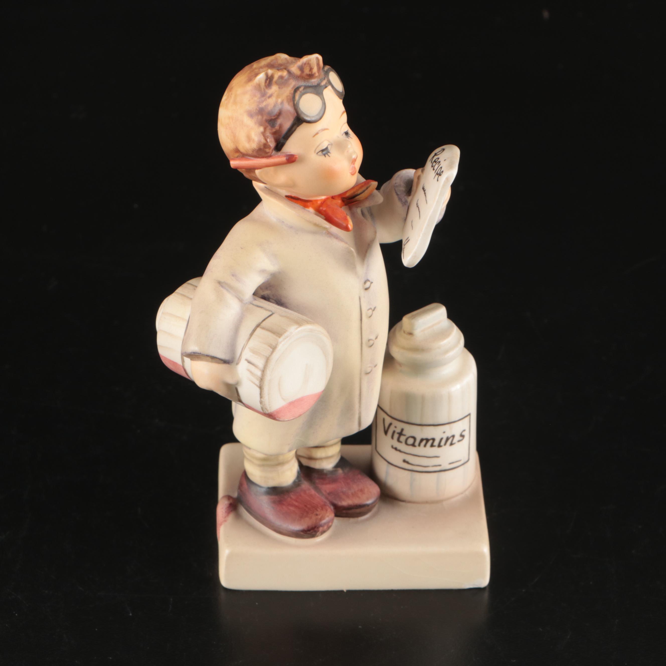 Goebel "Singing Lesson" with Other Hummel Figurines