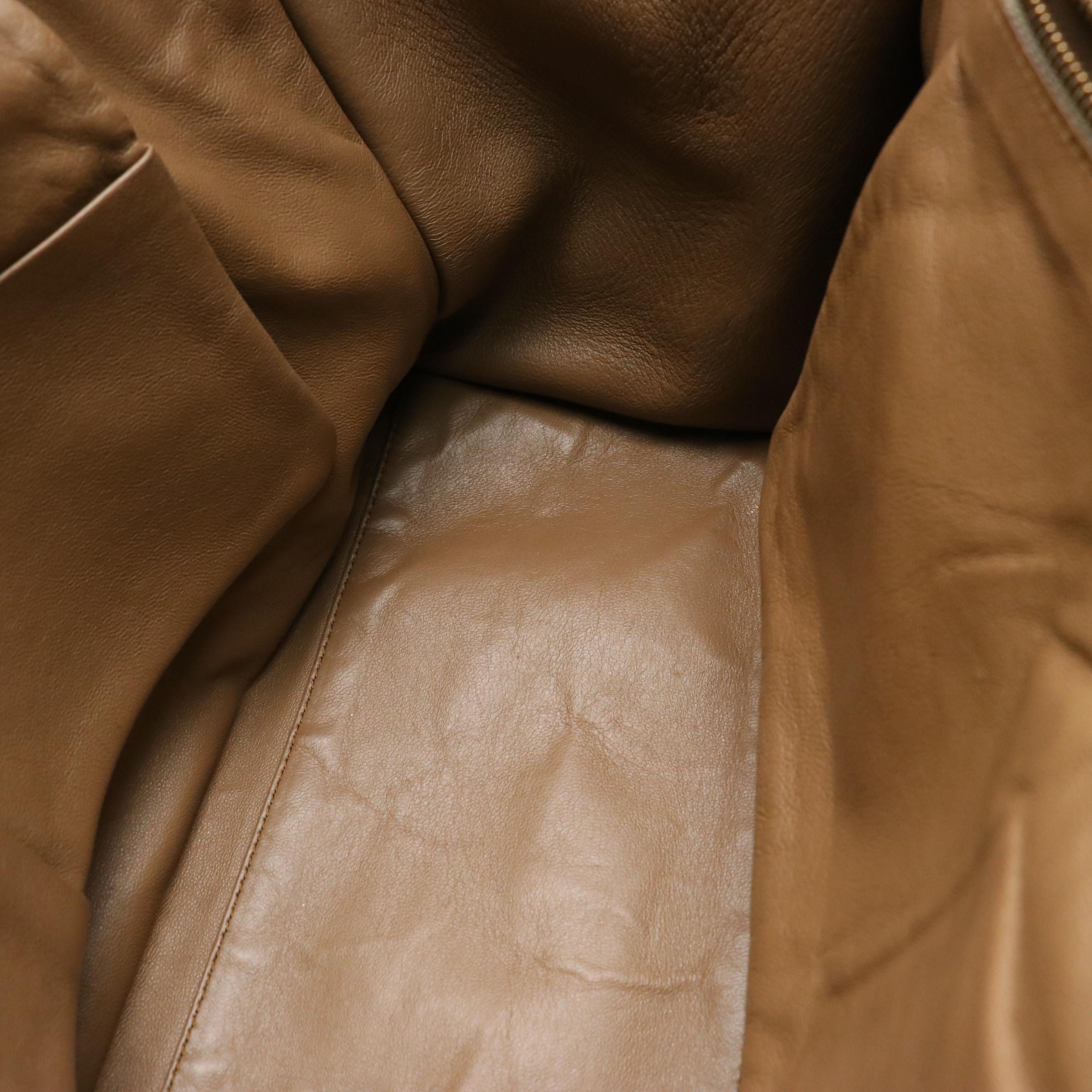 Céline Calfskin Leather Luggage Tote