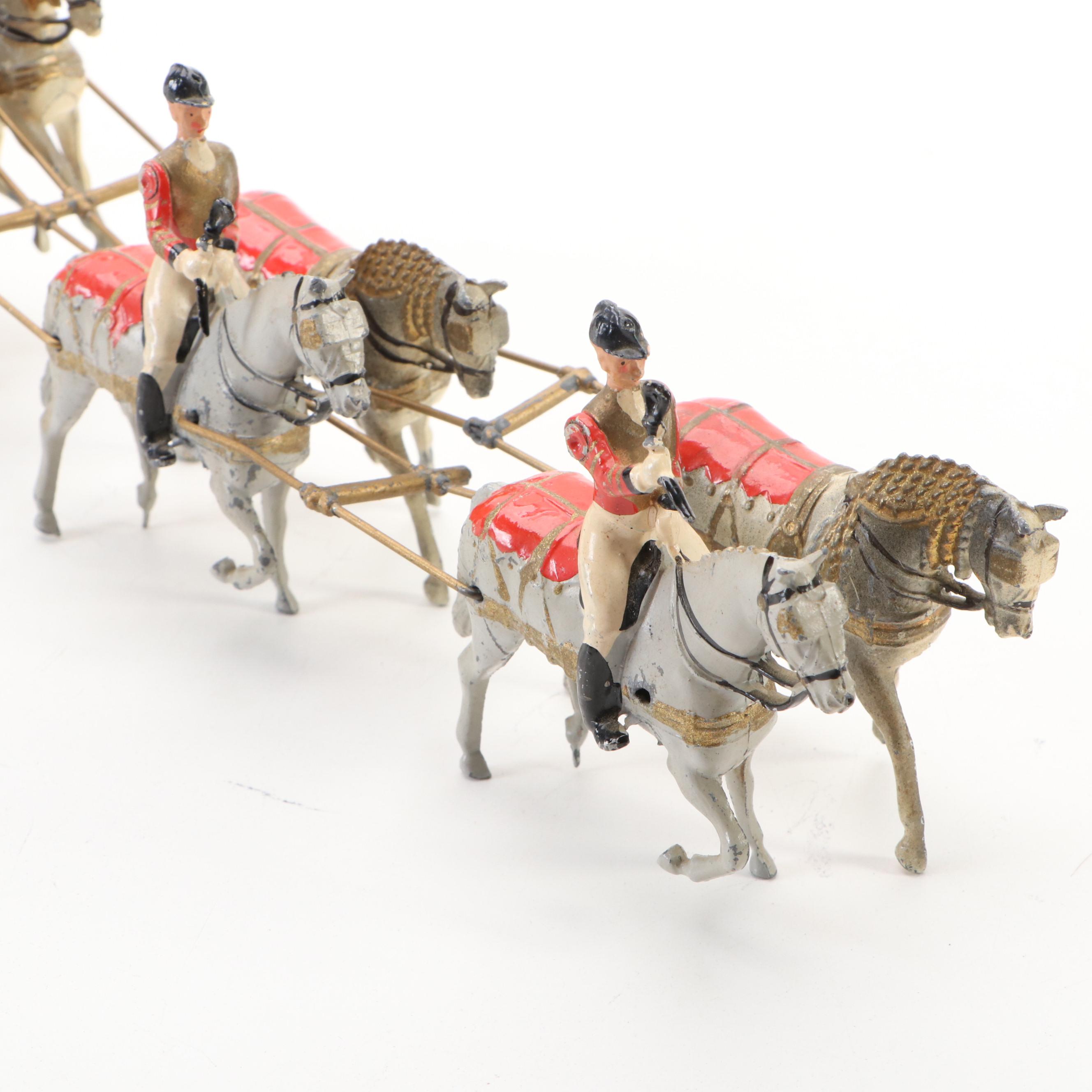 Britains Hand-Painted Metal Coronation Coach and Horses