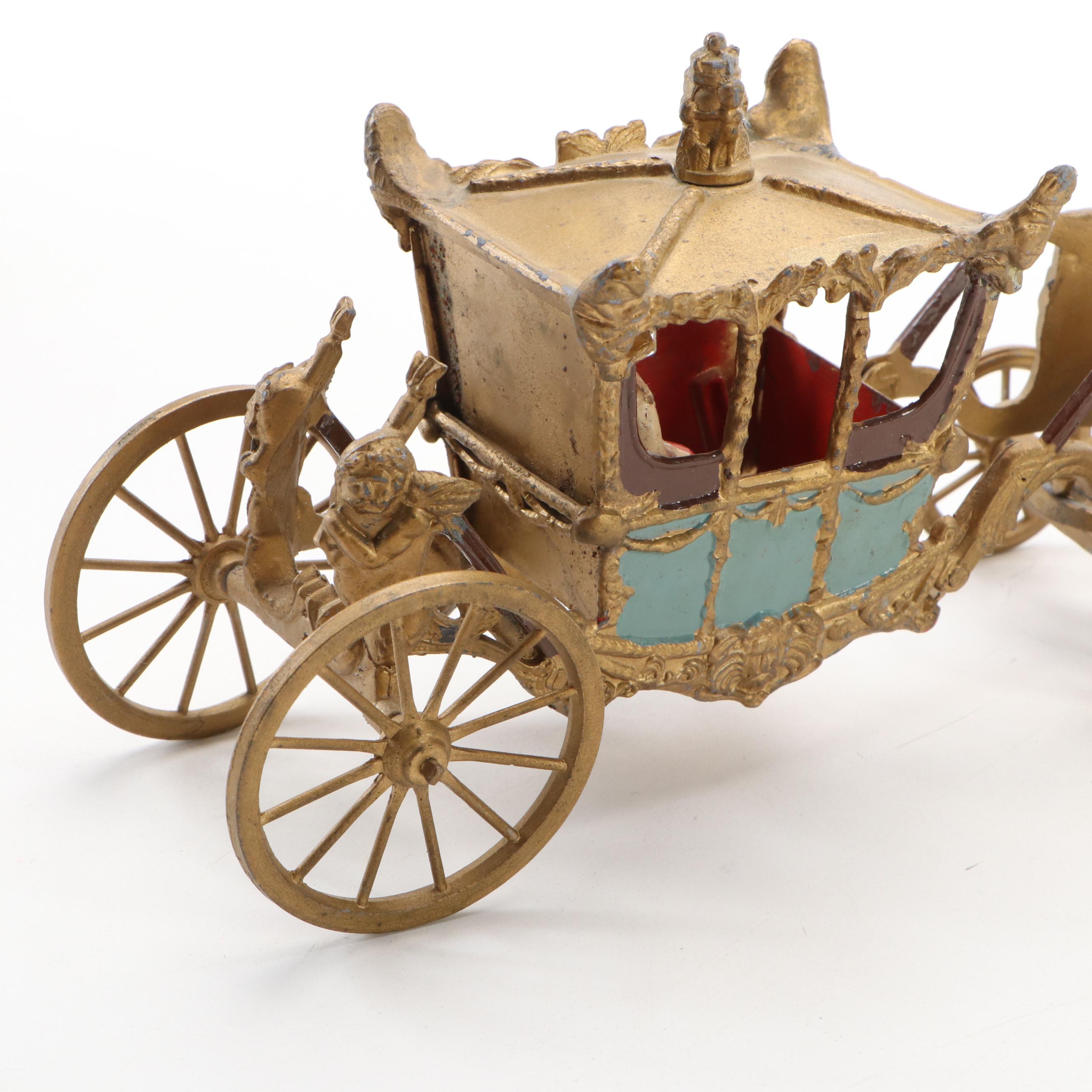 Britains Hand-Painted Metal Coronation Coach and Horses
