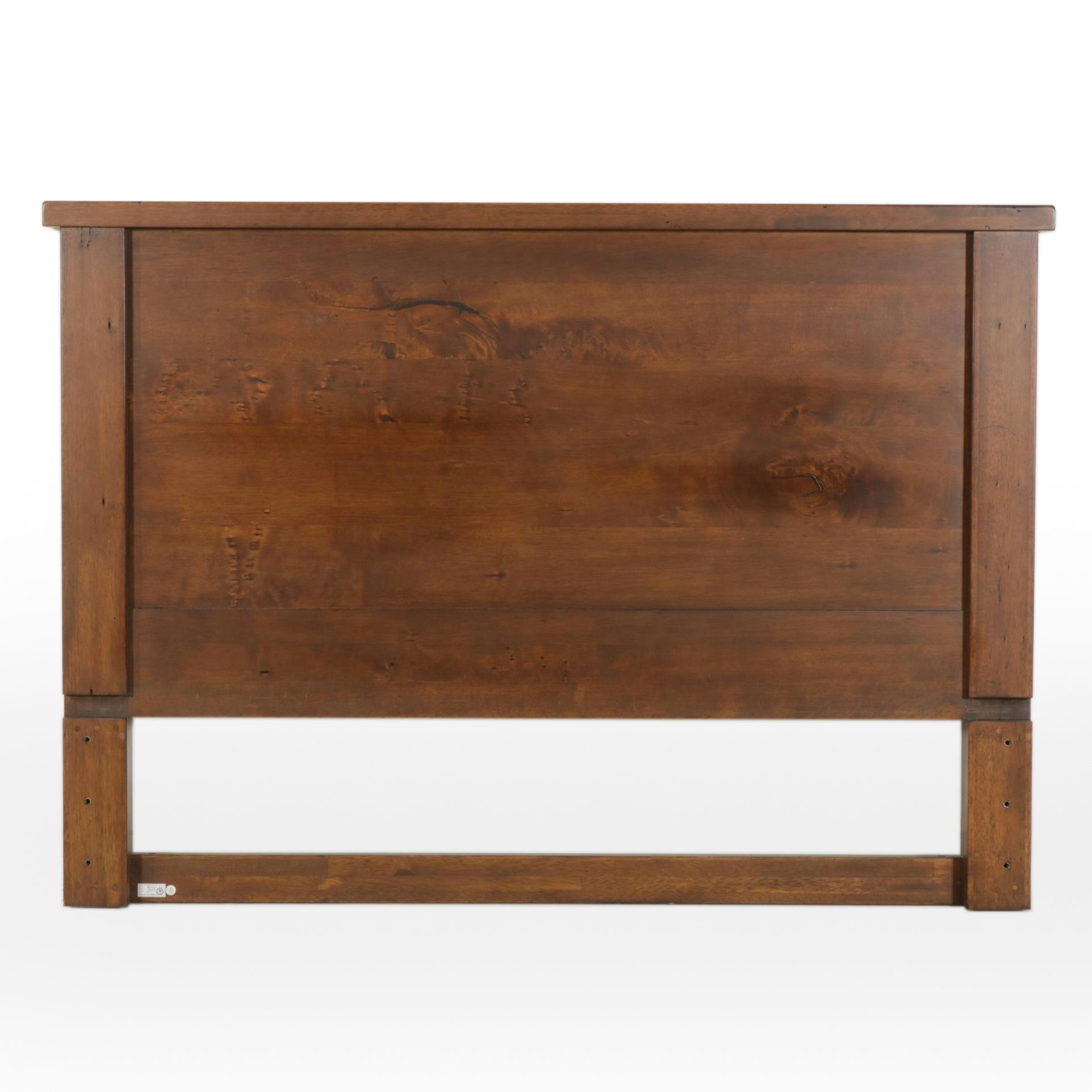 Contemporary Tropical Hardwood Full Size Headboard