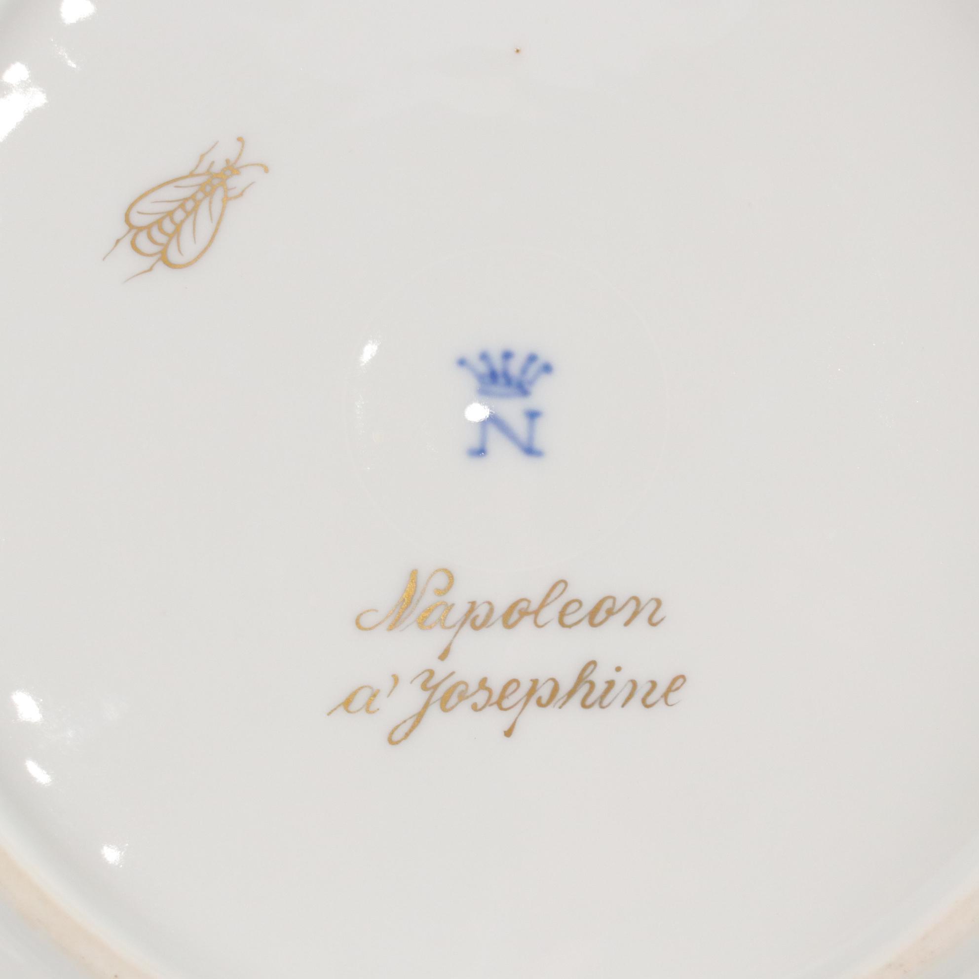 Ernst Bohne "Napoleon & Josephine" Porcelain Dinnerware Set