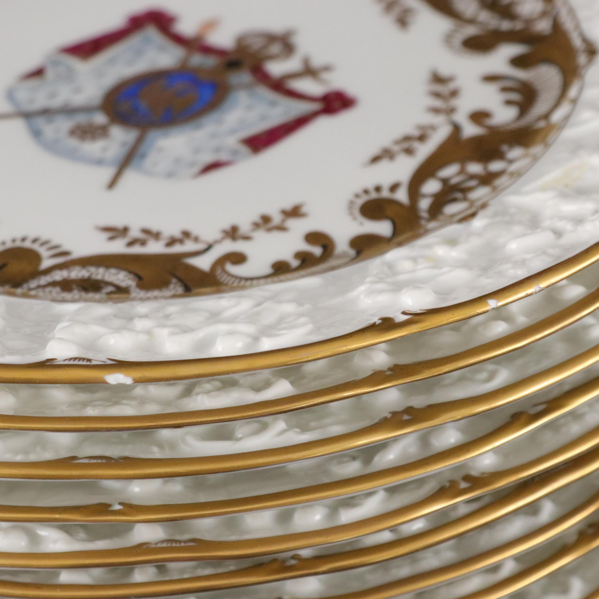 Ernst Bohne "Napoleon & Josephine" Porcelain Dinnerware Set