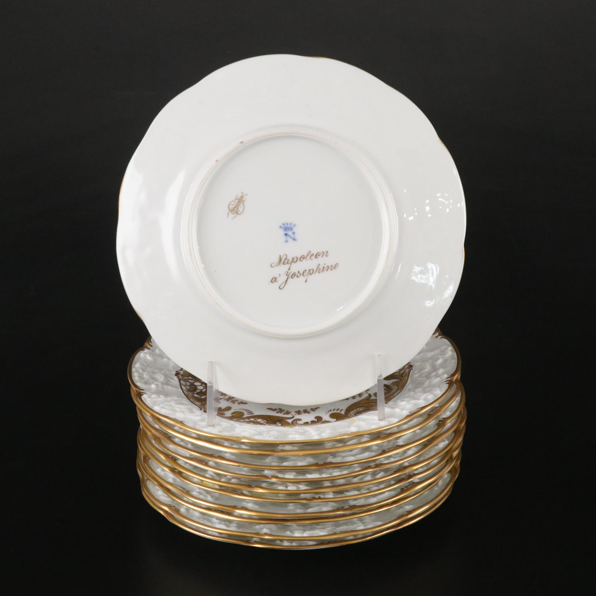 Ernst Bohne "Napoleon & Josephine" Porcelain Dinnerware Set