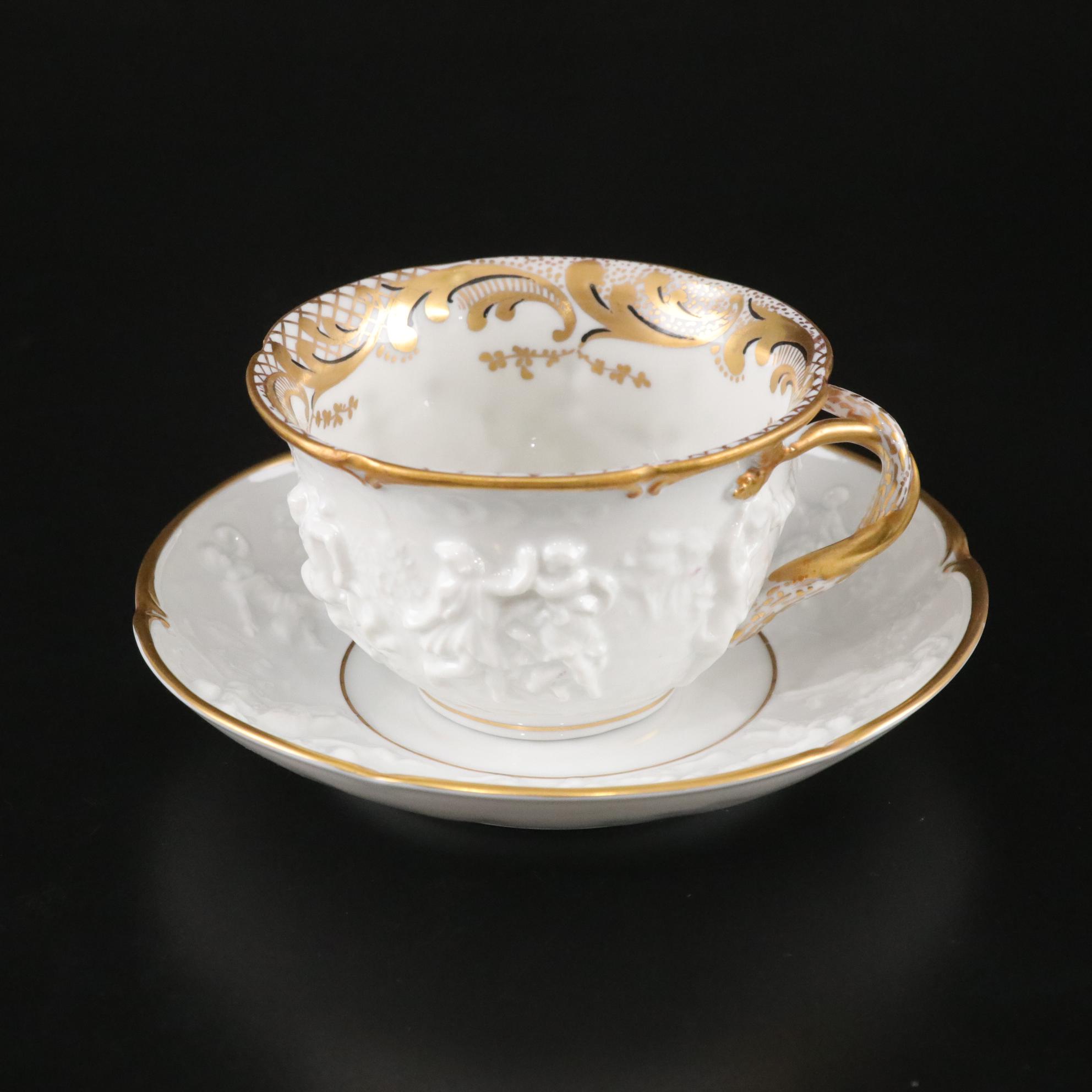 Ernst Bohne "Napoleon & Josephine" Porcelain Dinnerware Set