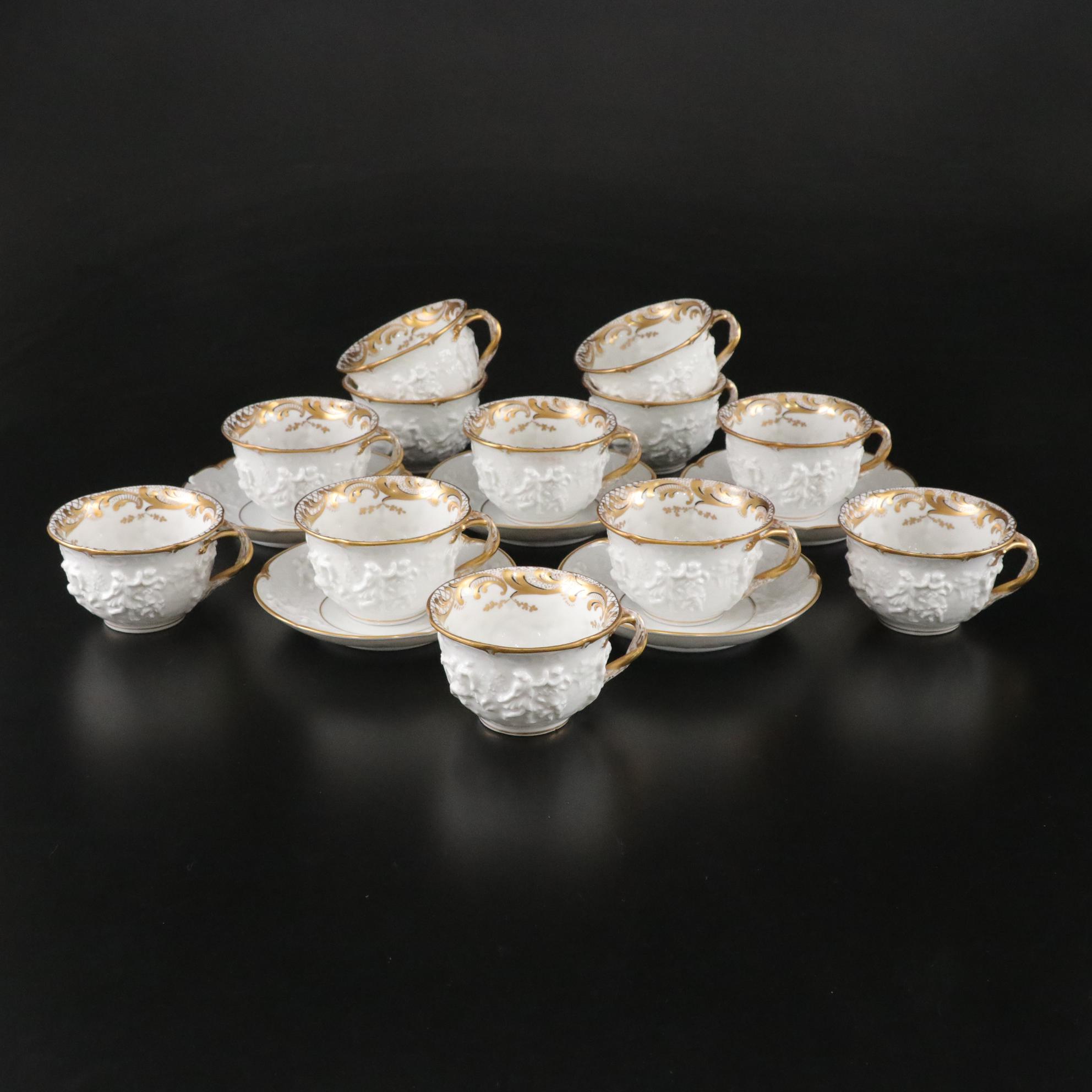 Ernst Bohne "Napoleon & Josephine" Porcelain Dinnerware Set