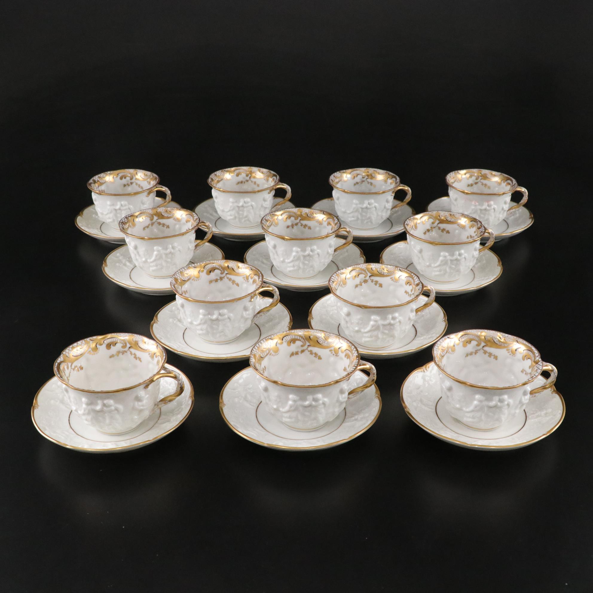 Ernst Bohne "Napoleon & Josephine" Porcelain Dinnerware Set