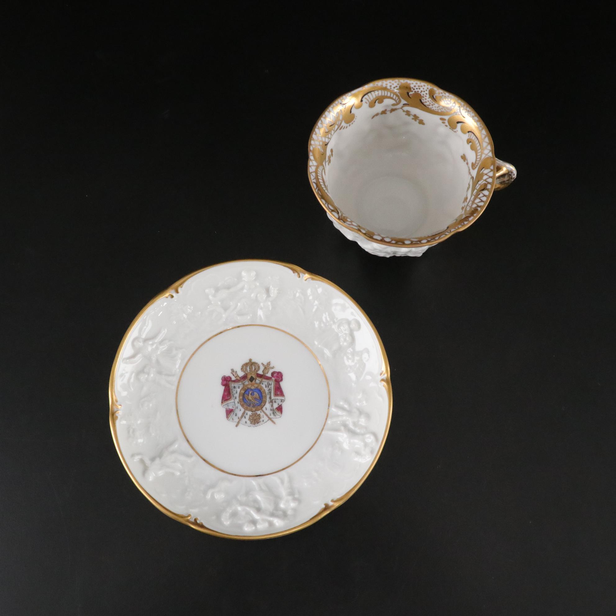 Ernst Bohne "Napoleon & Josephine" Porcelain Dinnerware Set