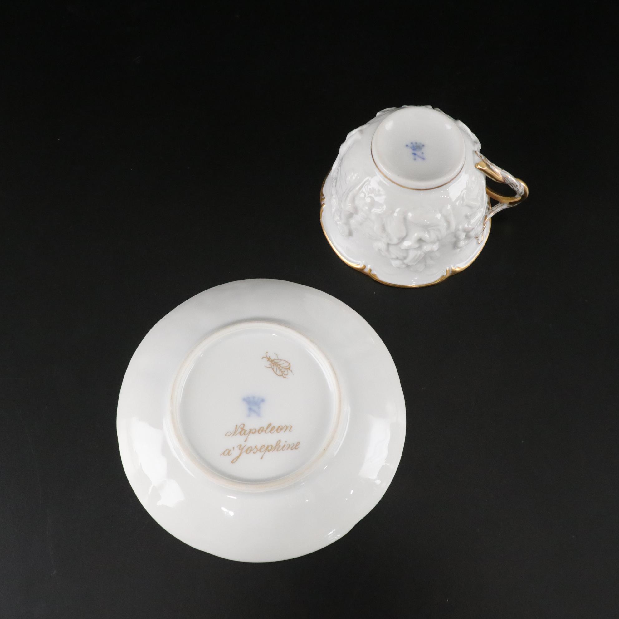 Ernst Bohne "Napoleon & Josephine" Porcelain Dinnerware Set