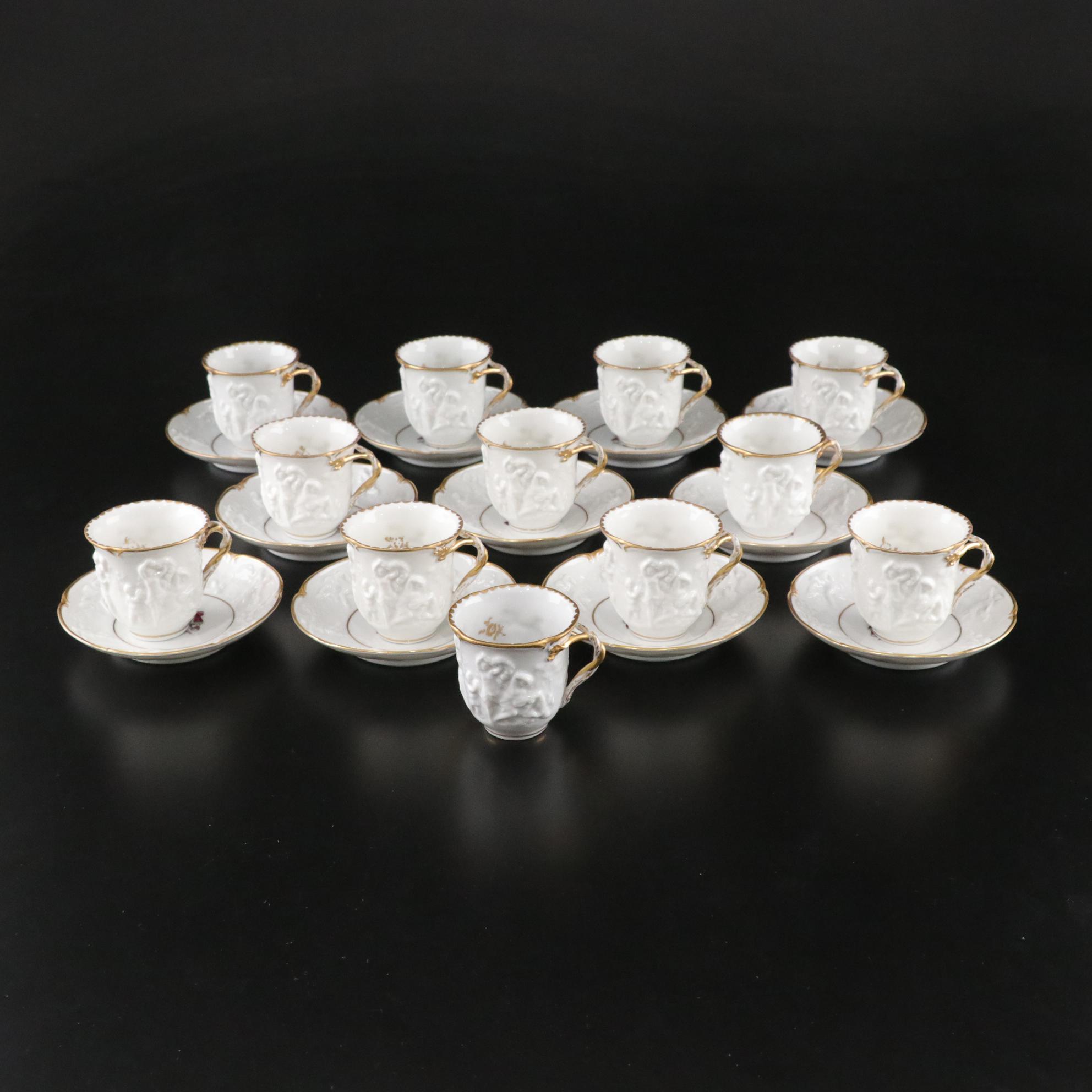 Ernst Bohne "Napoleon & Josephine" Porcelain Dinnerware Set