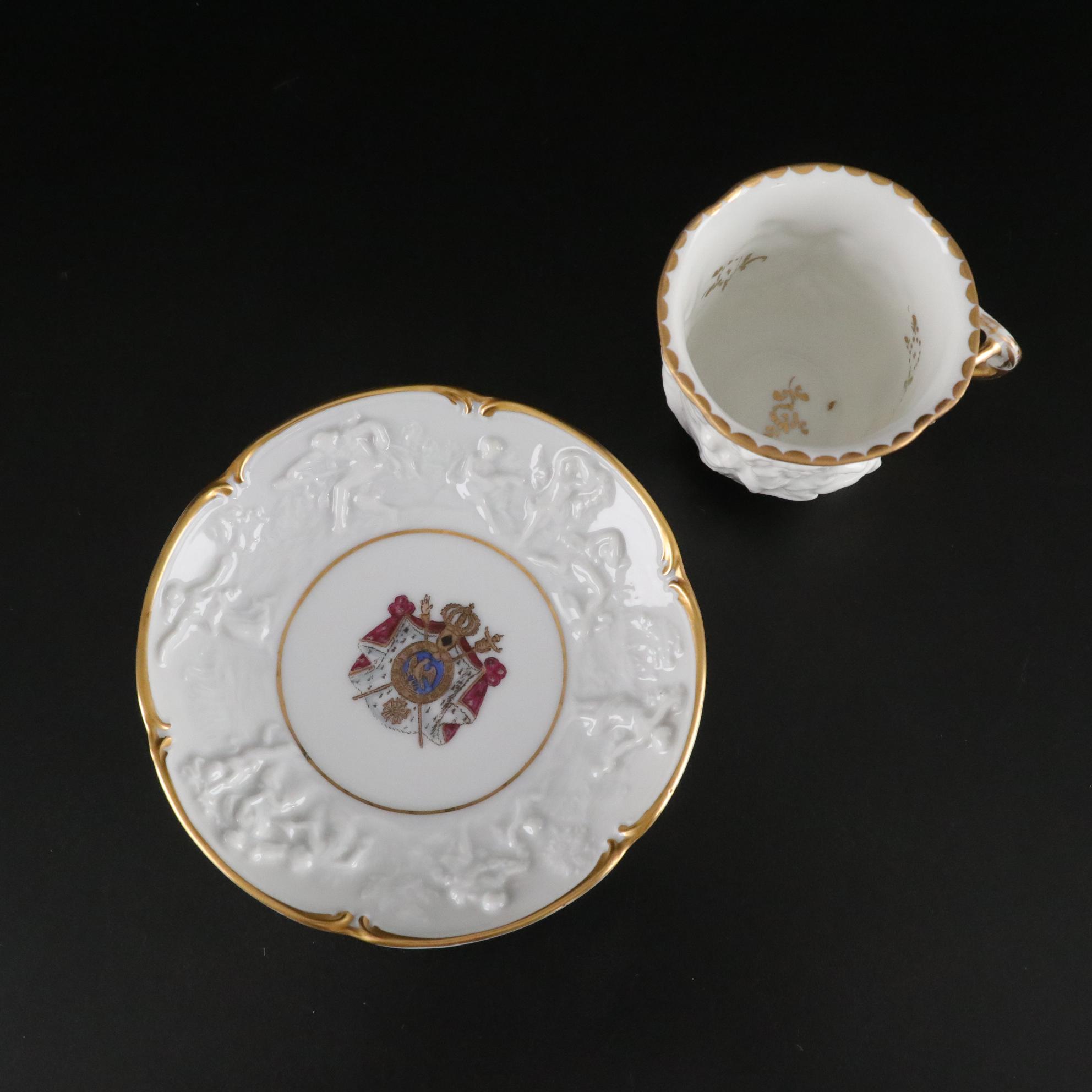 Ernst Bohne "Napoleon & Josephine" Porcelain Dinnerware Set