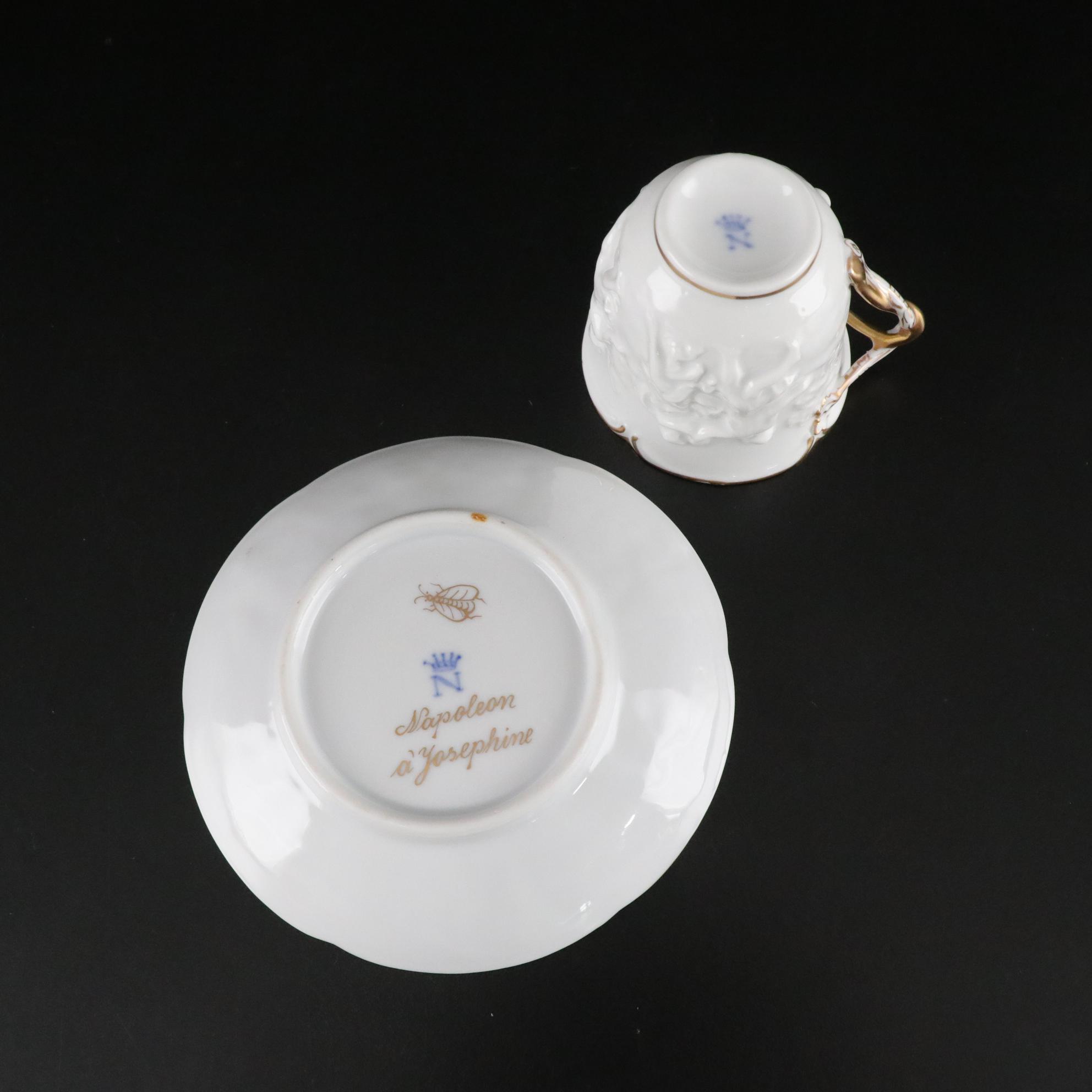 Ernst Bohne "Napoleon & Josephine" Porcelain Dinnerware Set