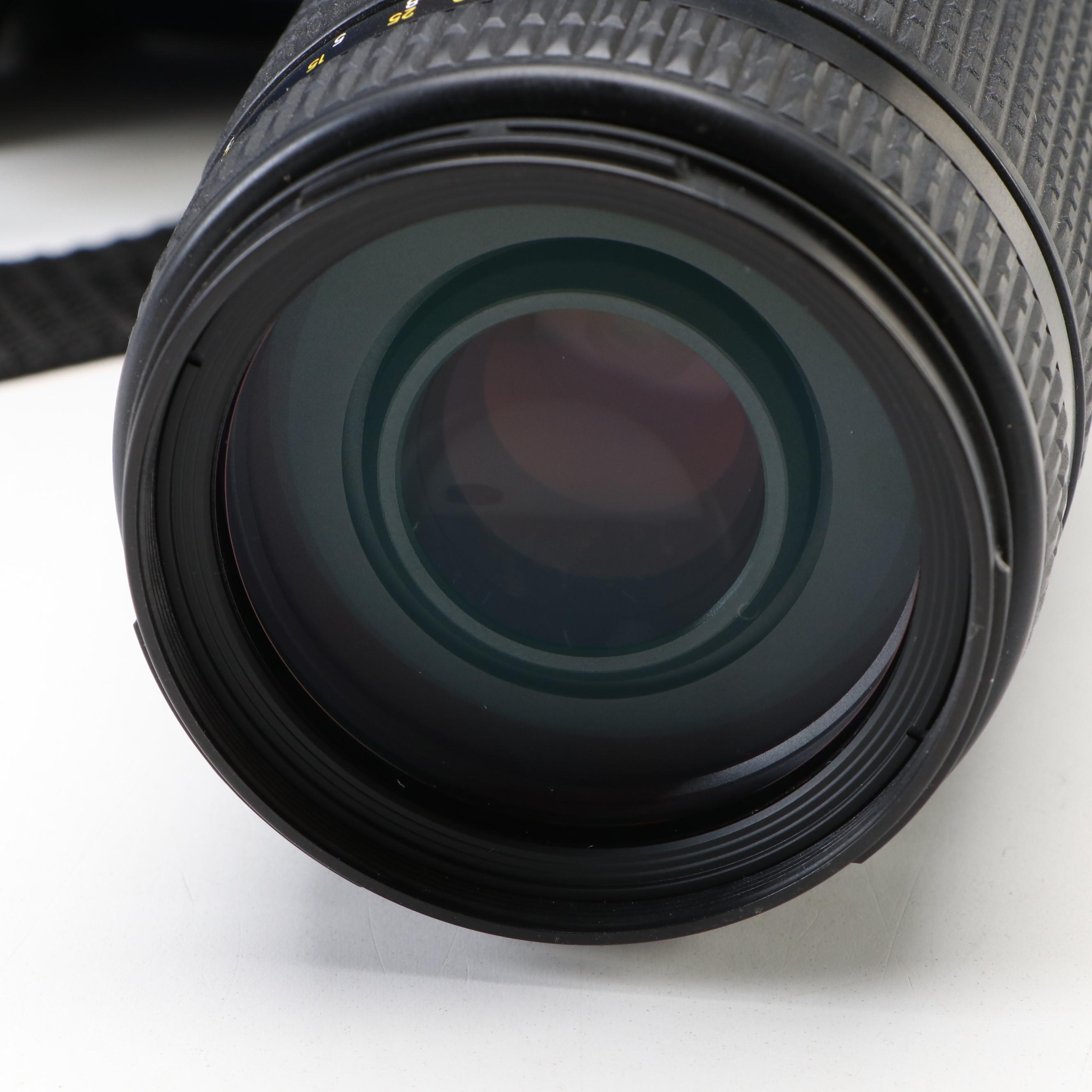 Nikon N80 SLR Camera with Filters, Lens and Camera Bag