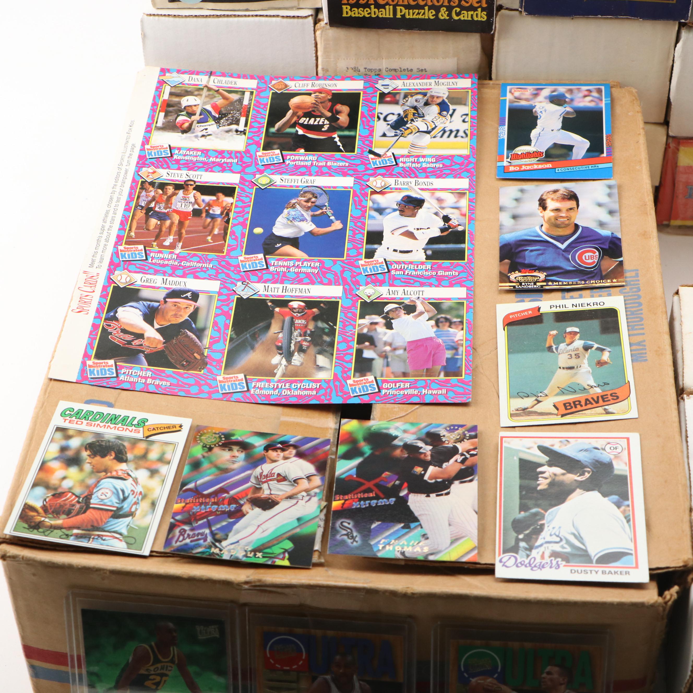 10,000+ Sports Card Lot Featuring Roger Clemens and Mike Piazza Rookie Cards