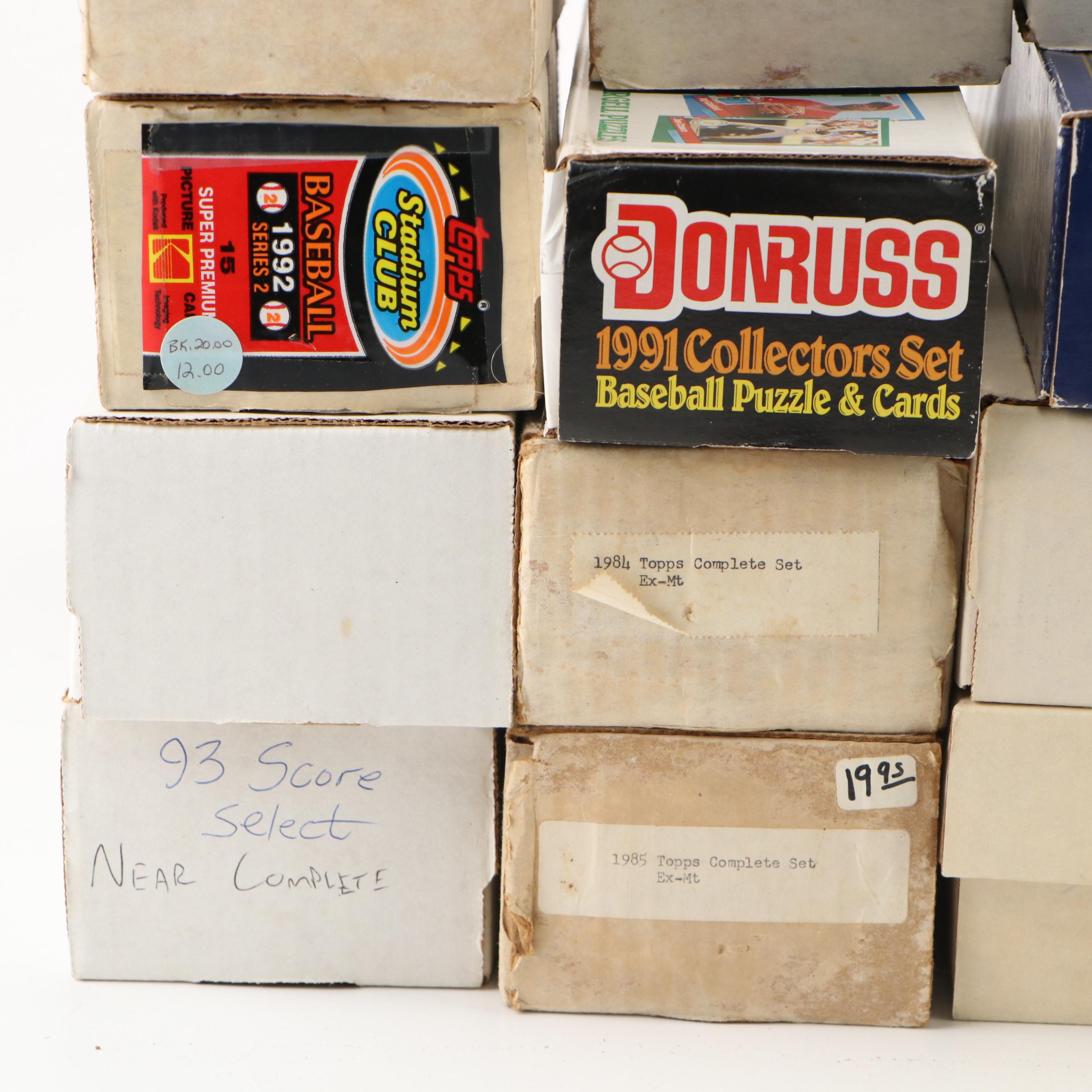 10,000+ Sports Card Lot Featuring Roger Clemens and Mike Piazza Rookie Cards