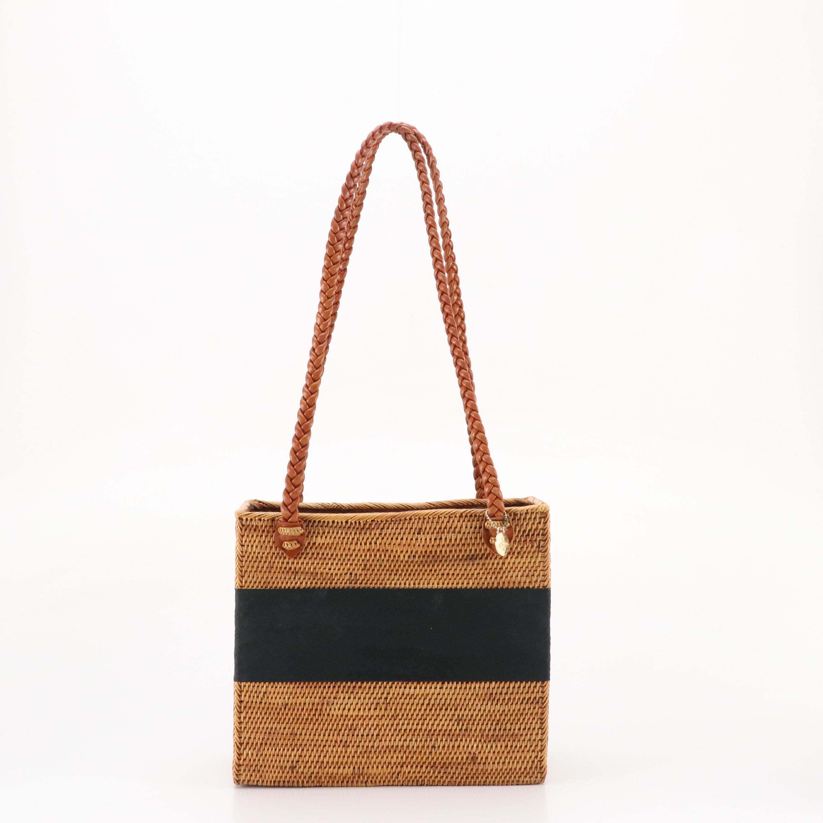 Bosom Buddy Bags by Lisi Lerch Bee Bow and Striped Bow Basket Bags