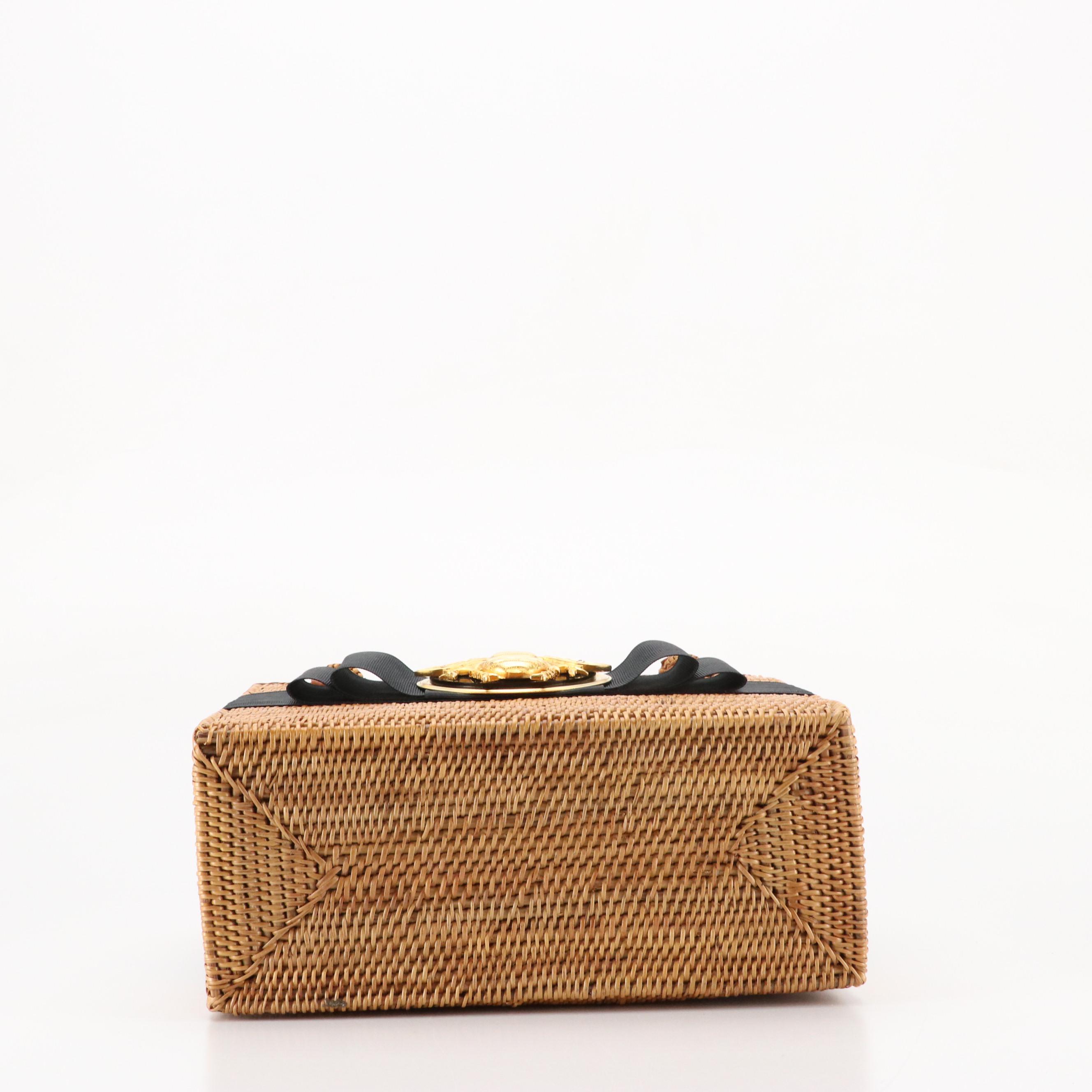 Bosom Buddy Bags by Lisi Lerch Bee Bow and Striped Bow Basket Bags