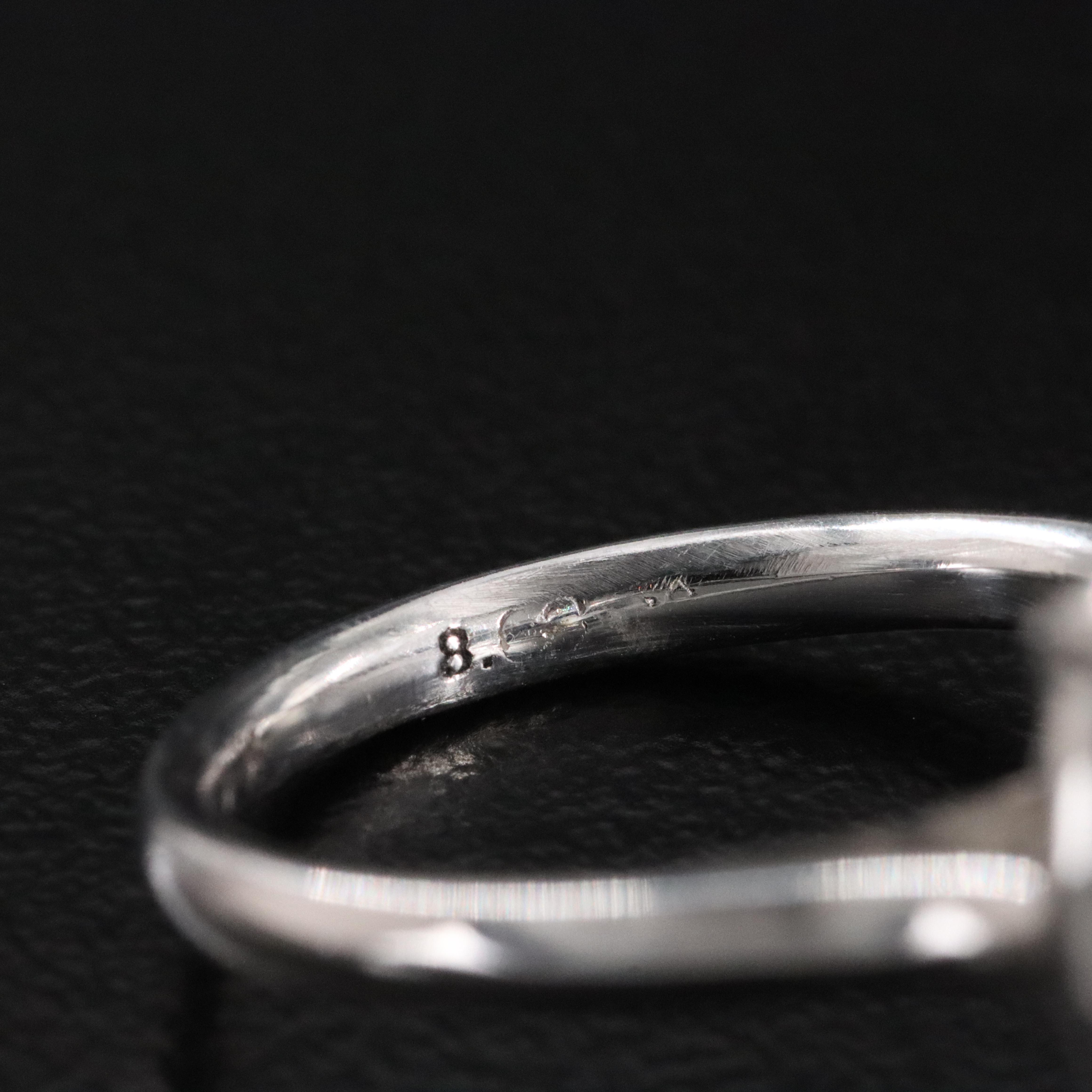 14K 8.08 CT Lab Grown Diamond Solitaire Ring with Digital IGI Report