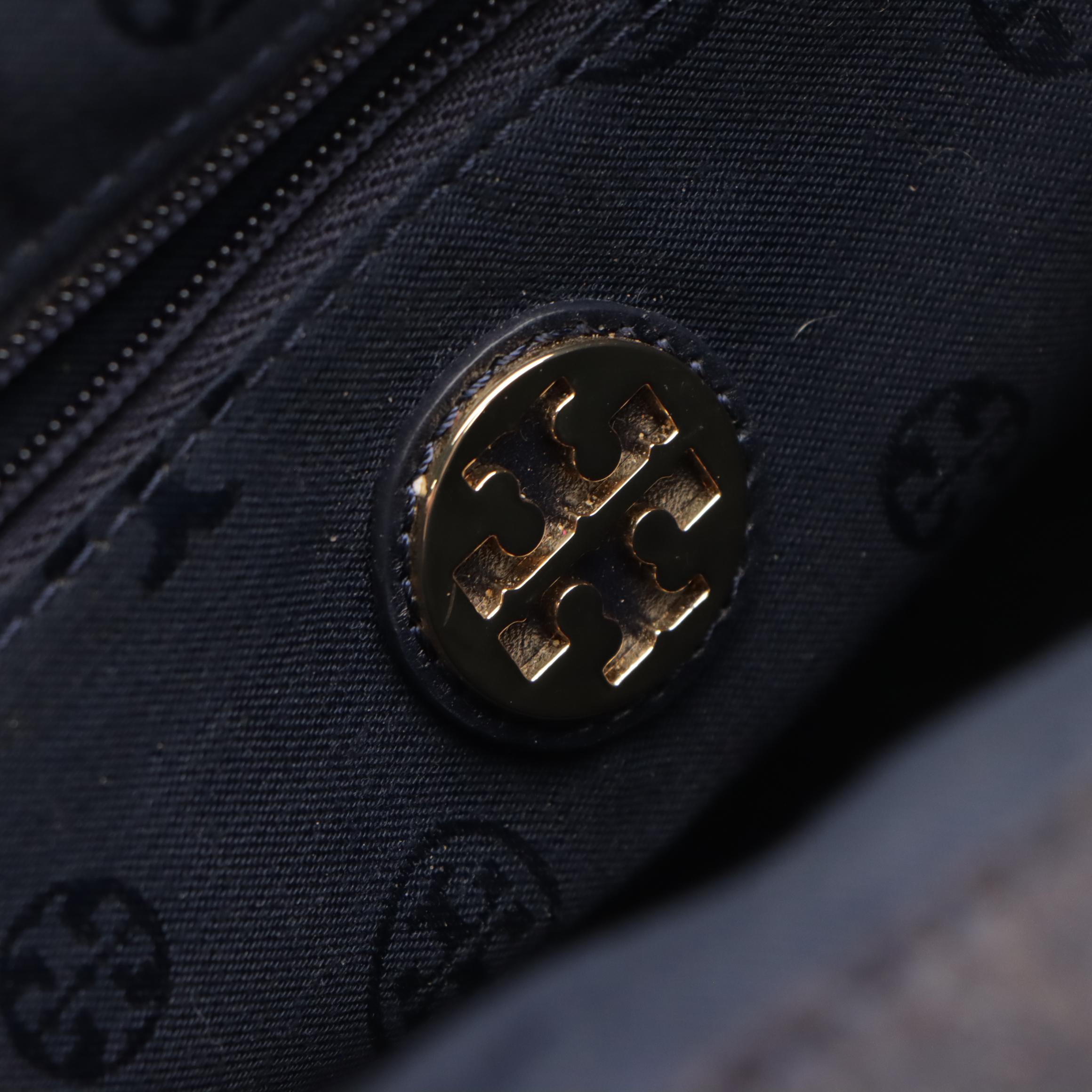 Kate Spade Large Black Nylon Tote Bag and Tory Burch Felt Top Handle Bag