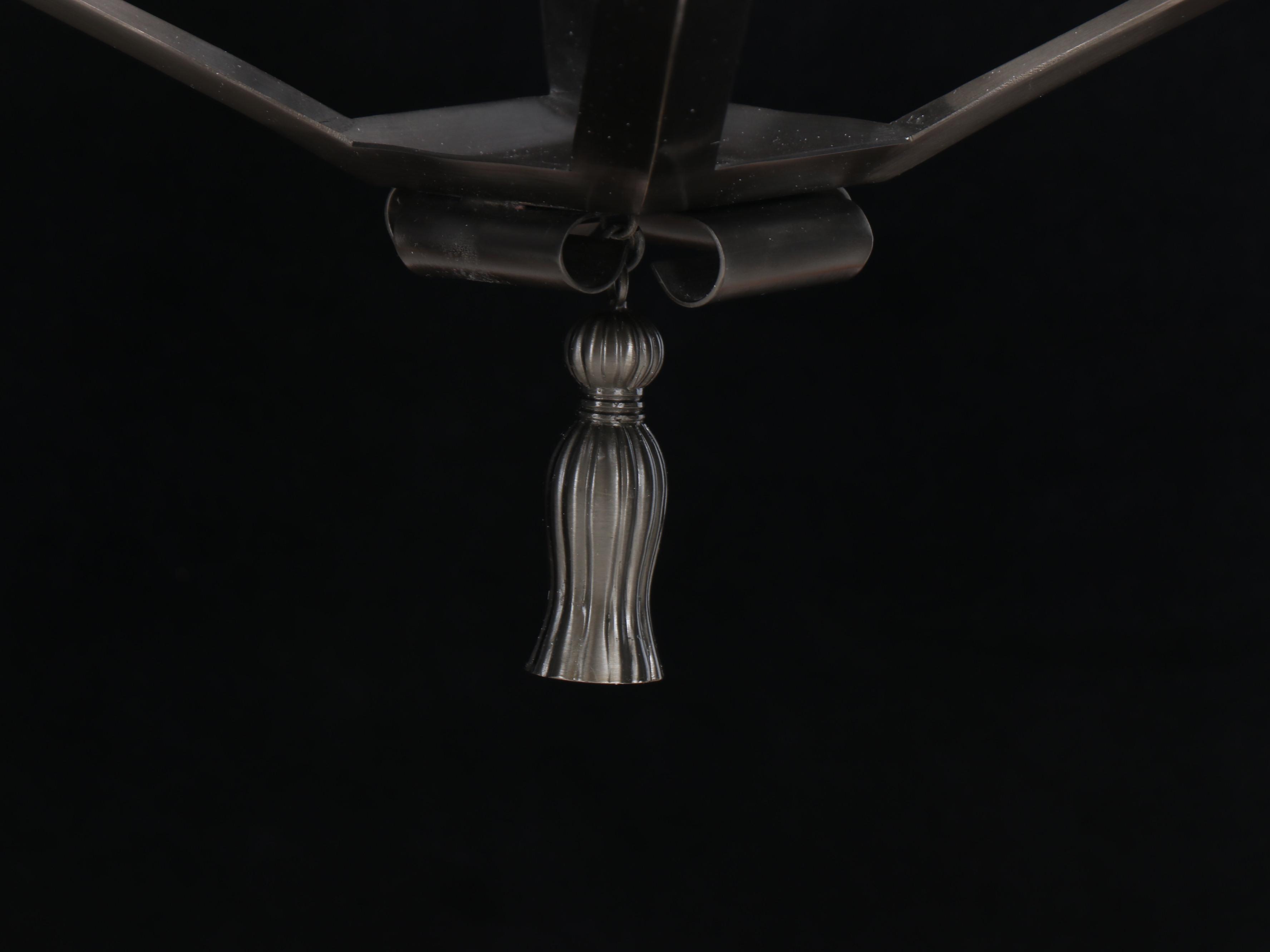 Frontgate Dark Bronze "Nola" Foyer Pendant