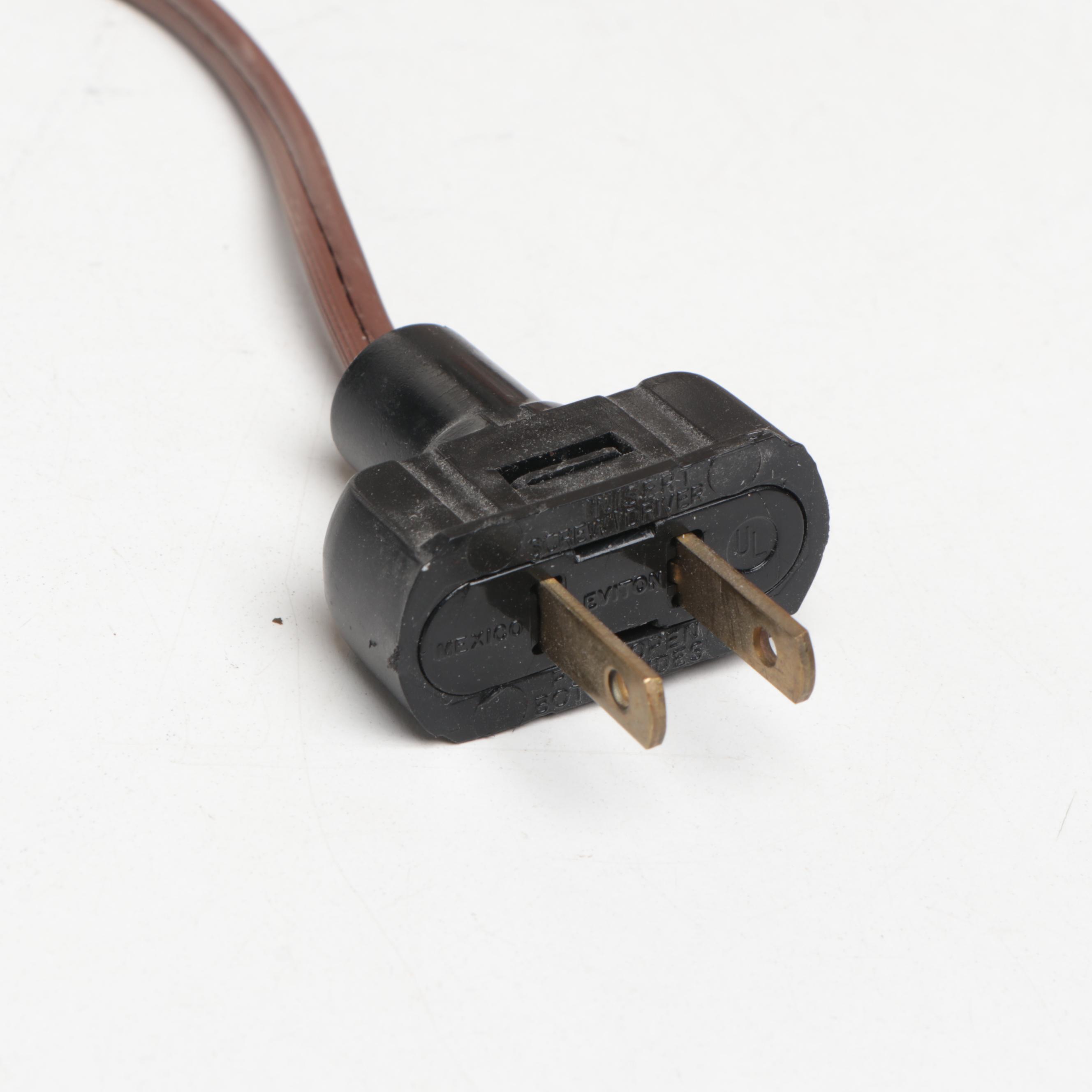 Porcelain Romantic Scene Dresden Style Table Lamp with Silk Shade