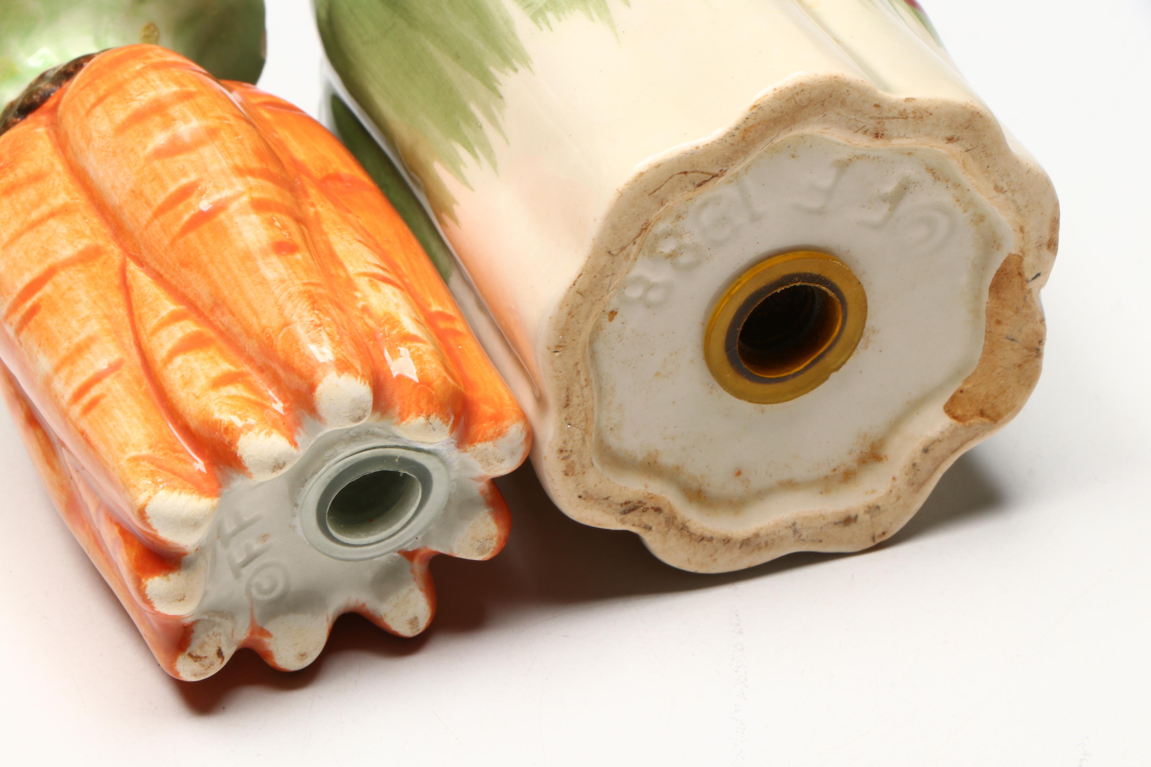 Fitz & Floyd "French Market" Relish Serving Platter and Other Majolica