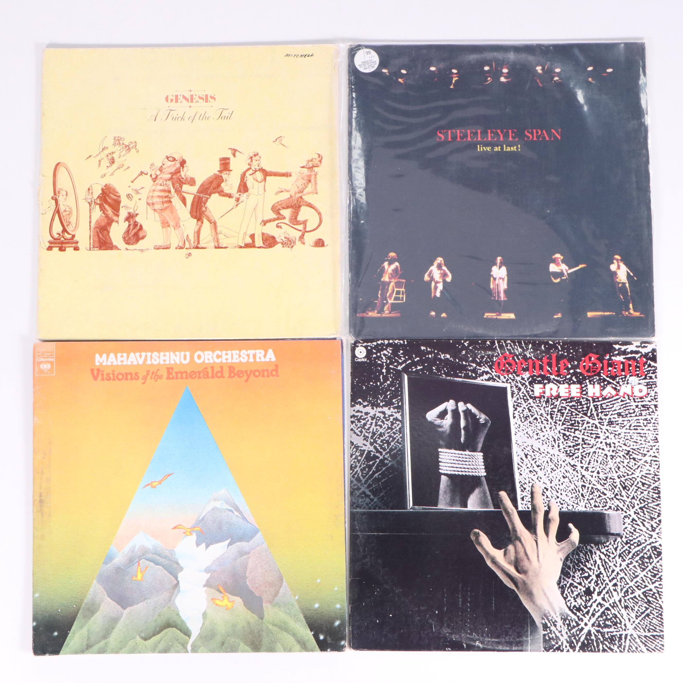 Pink Floyd, Genesis, Jethro Tull, Keith Emerson, and More Vinyl Record Albums