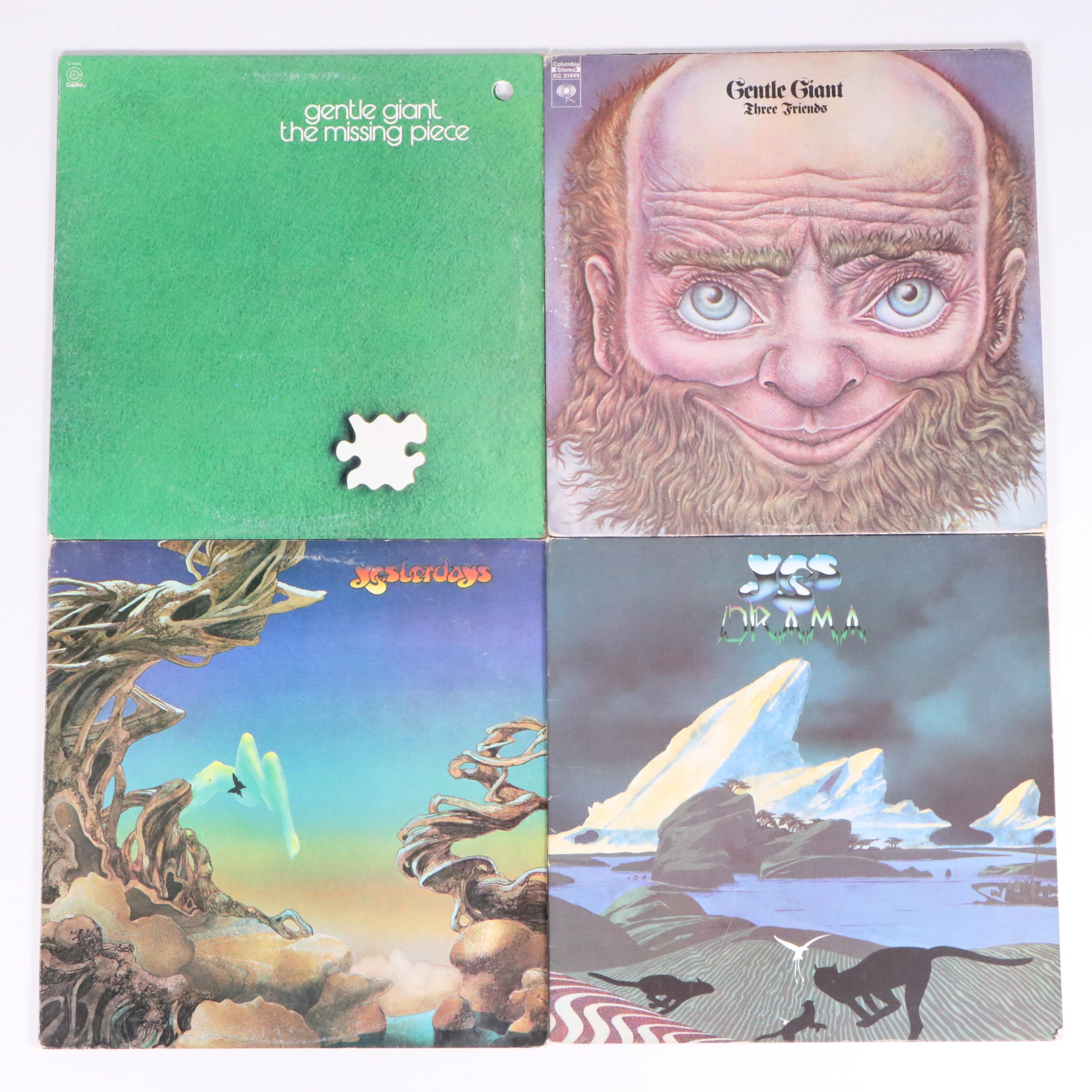 Pink Floyd, Genesis, Jethro Tull, Keith Emerson, and More Vinyl Record Albums