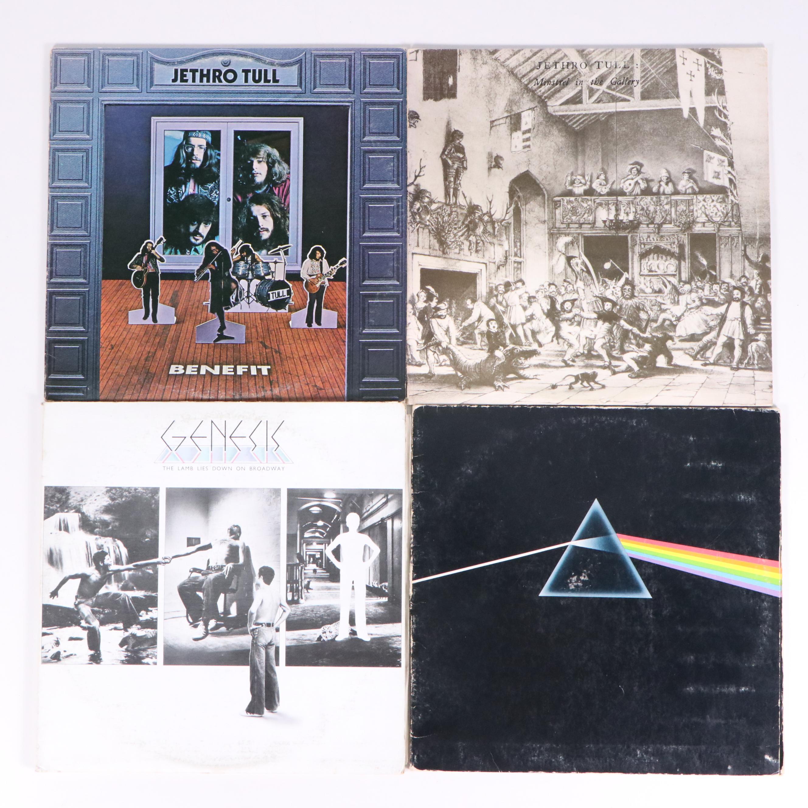 Pink Floyd, Genesis, Jethro Tull, Keith Emerson, and More Vinyl Record Albums