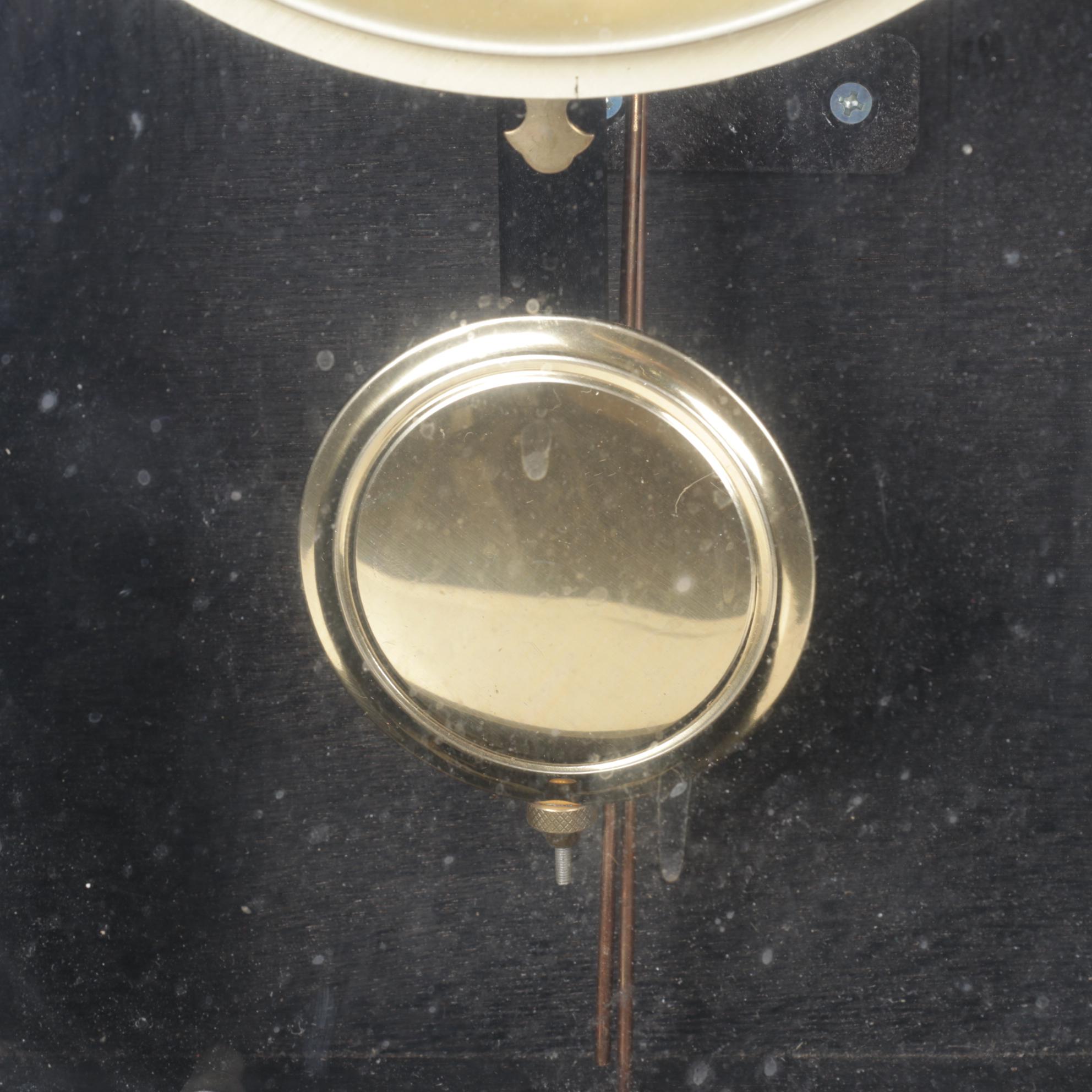 Mid Century Modern Linden 31-Day Wall Clock