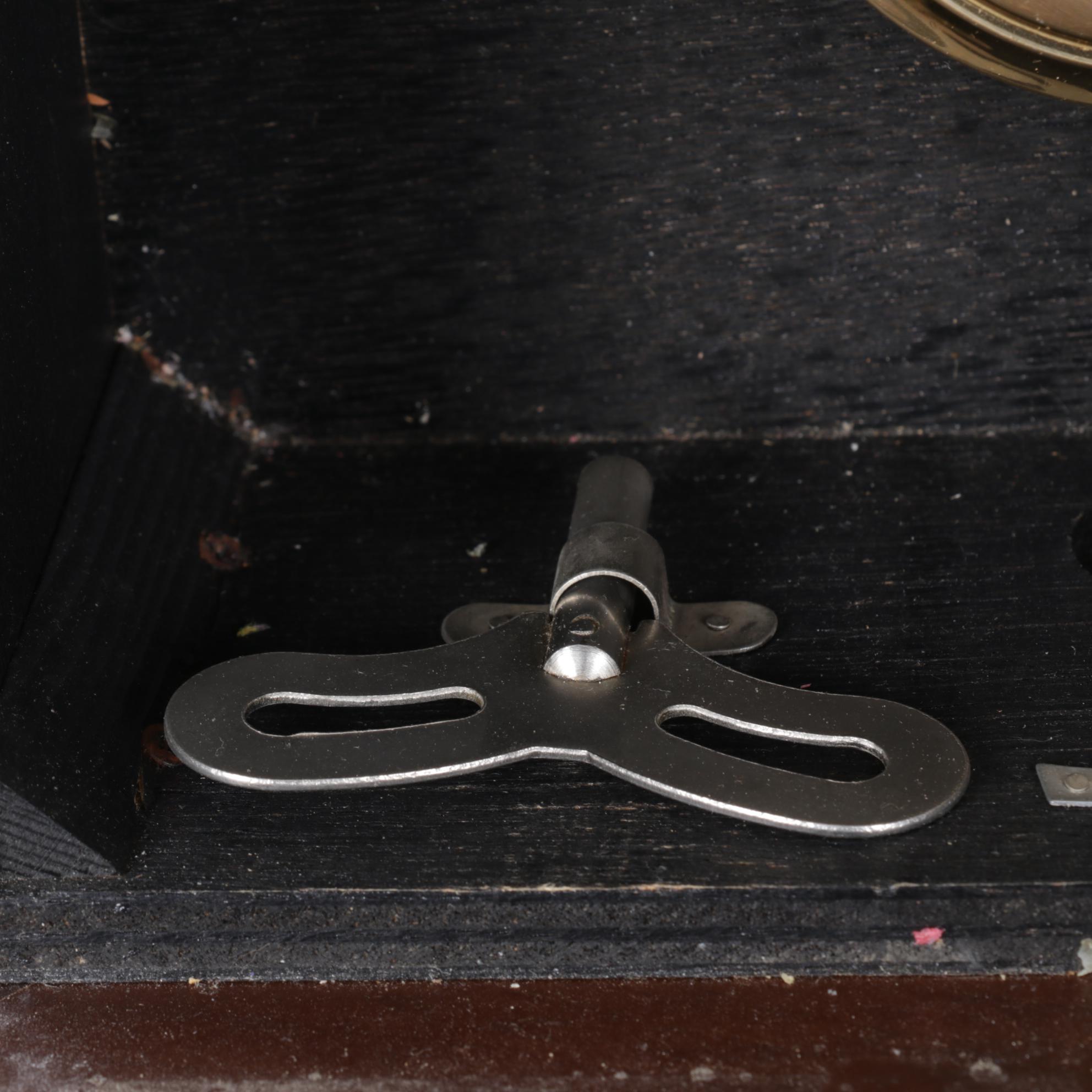 Mid Century Modern Linden 31-Day Wall Clock