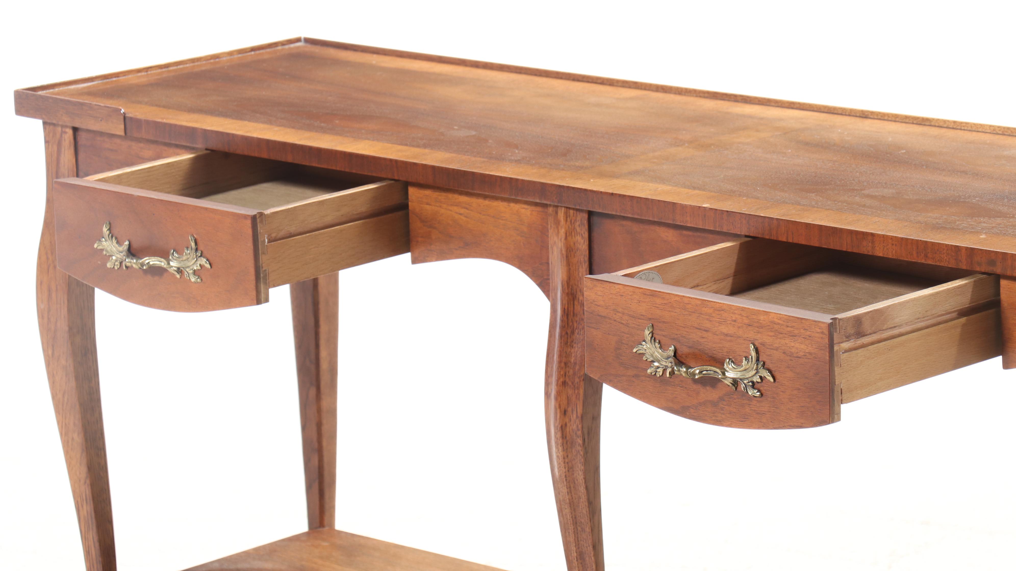 French Provincial Style Wooden Console Table, 20th Century