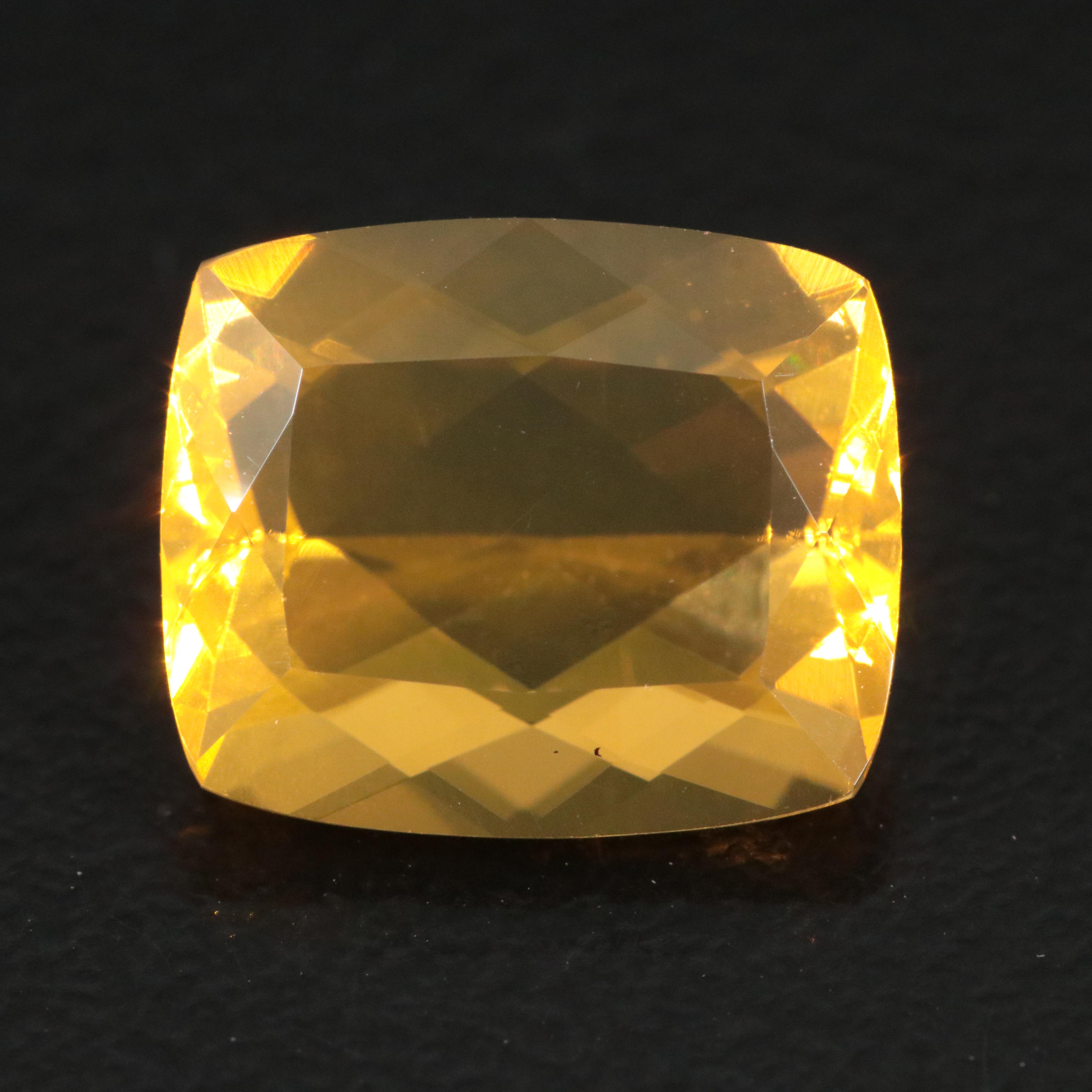 Loose 3.79 CT Fire Opal with IGI Report