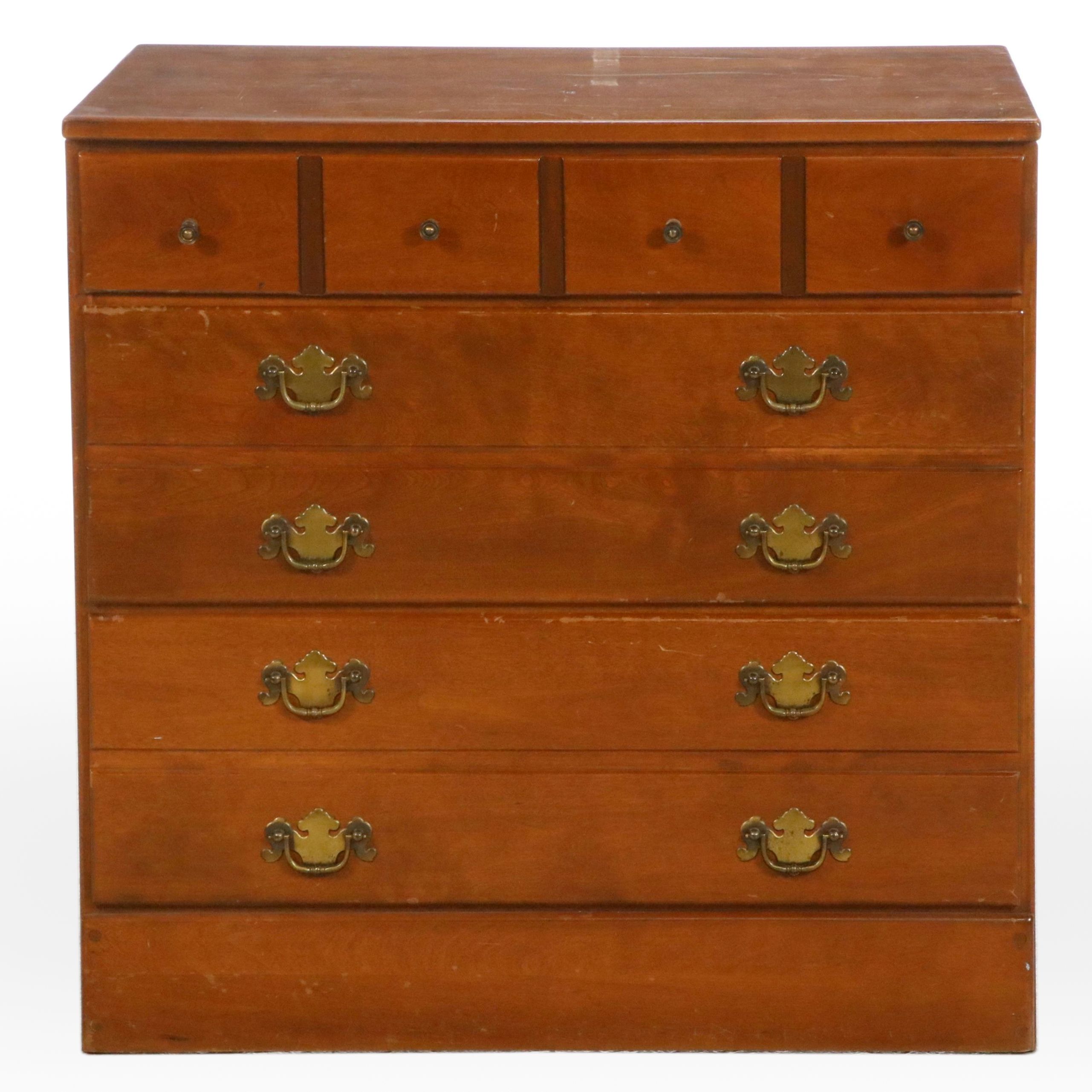 Ethan Allen by Baumritter Federal Style Maple Chest of Drawers
