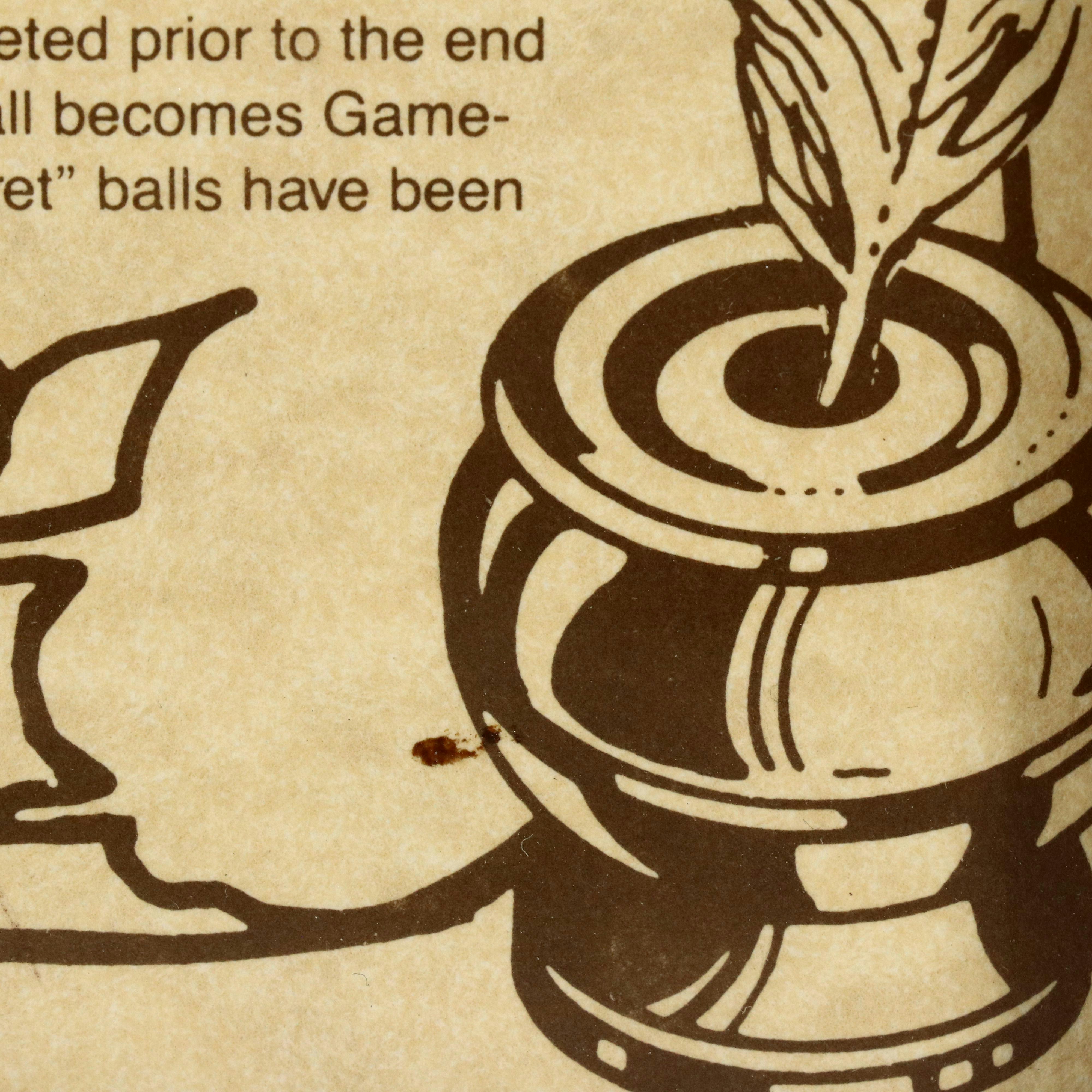 Brunswick "Madison" Slate-Top Billiards Table with Cues and Accessories