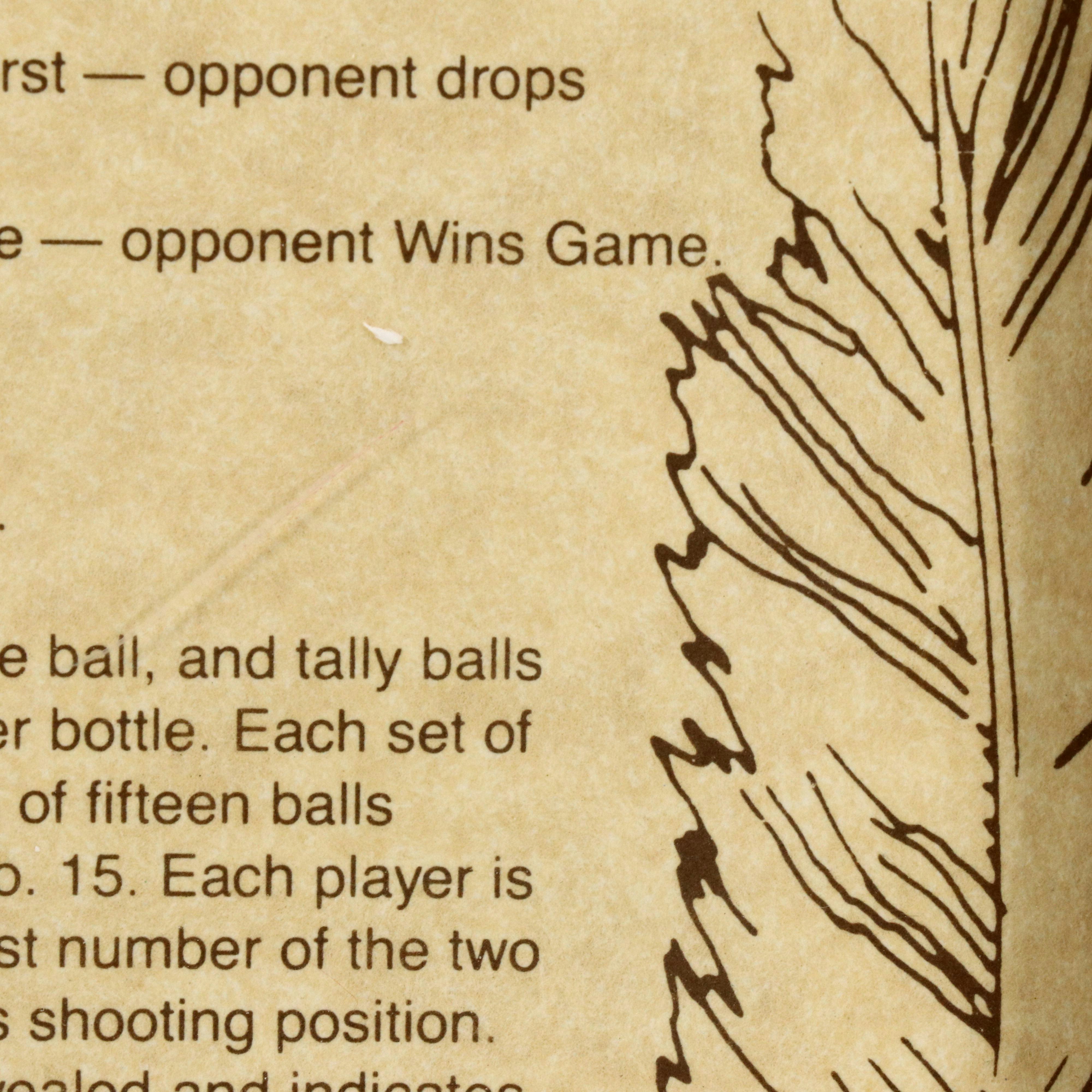 Brunswick "Madison" Slate-Top Billiards Table with Cues and Accessories