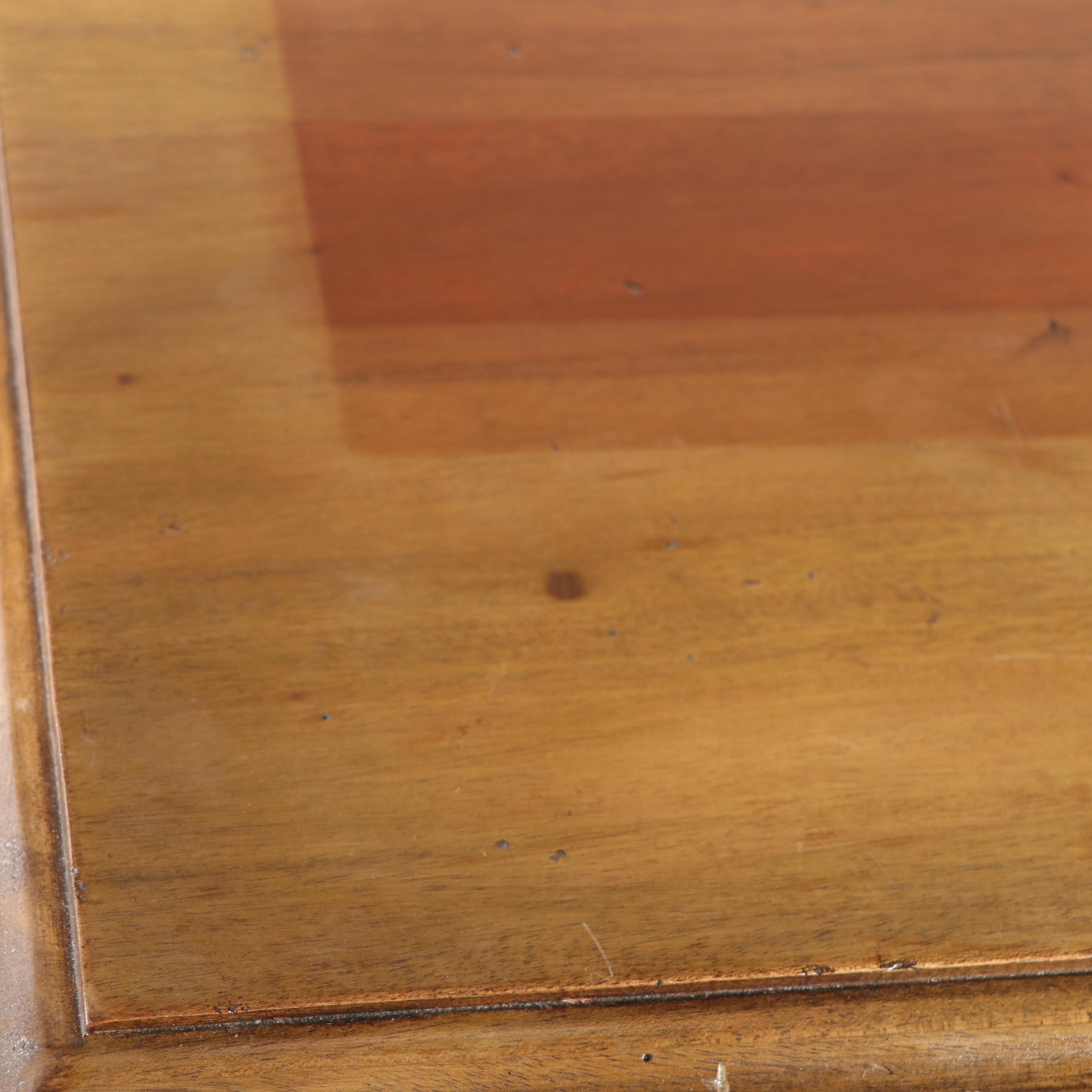 Marie Albert French Provincial Style Walnut China Cabinet