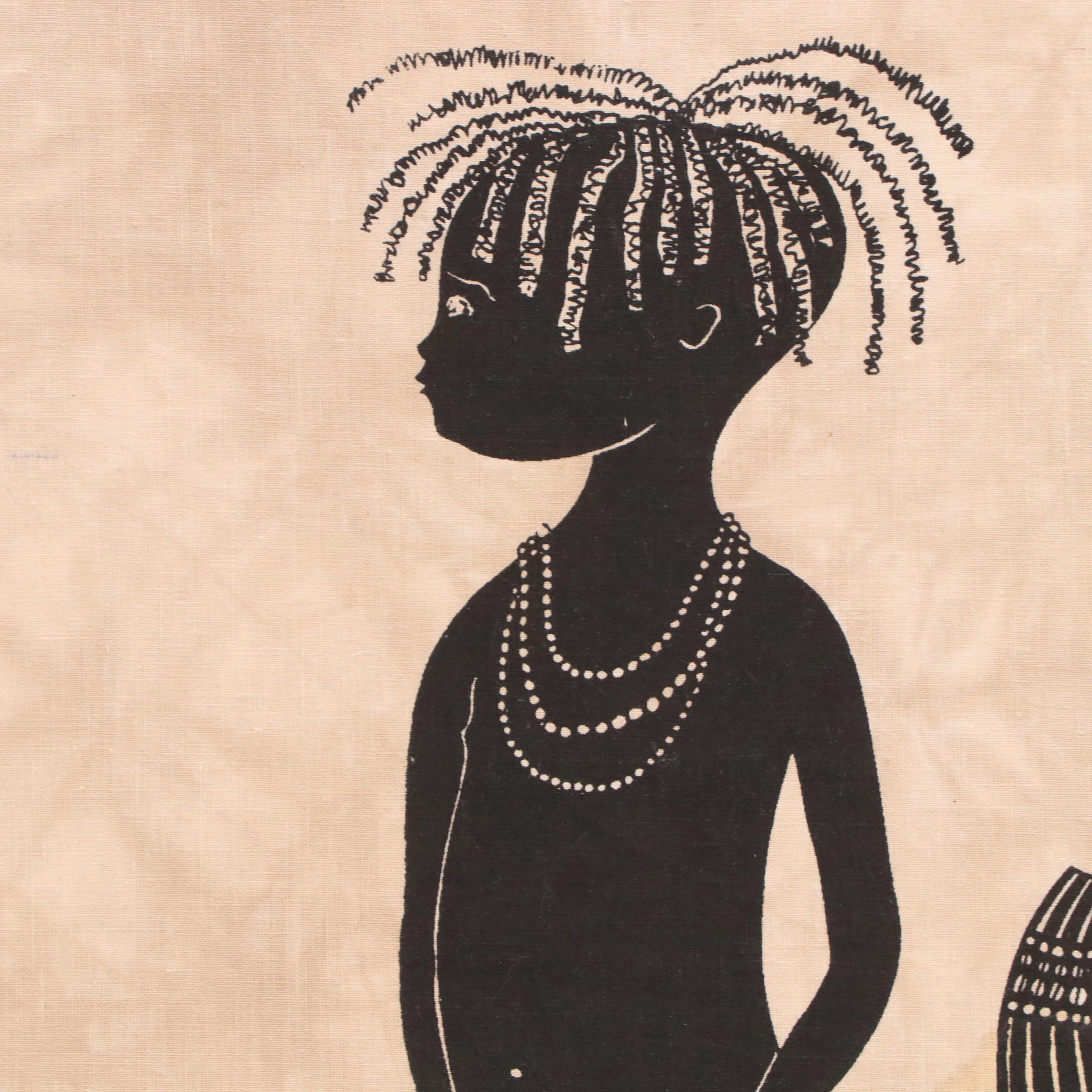 Heidi Lange Batik "Turkana Child"