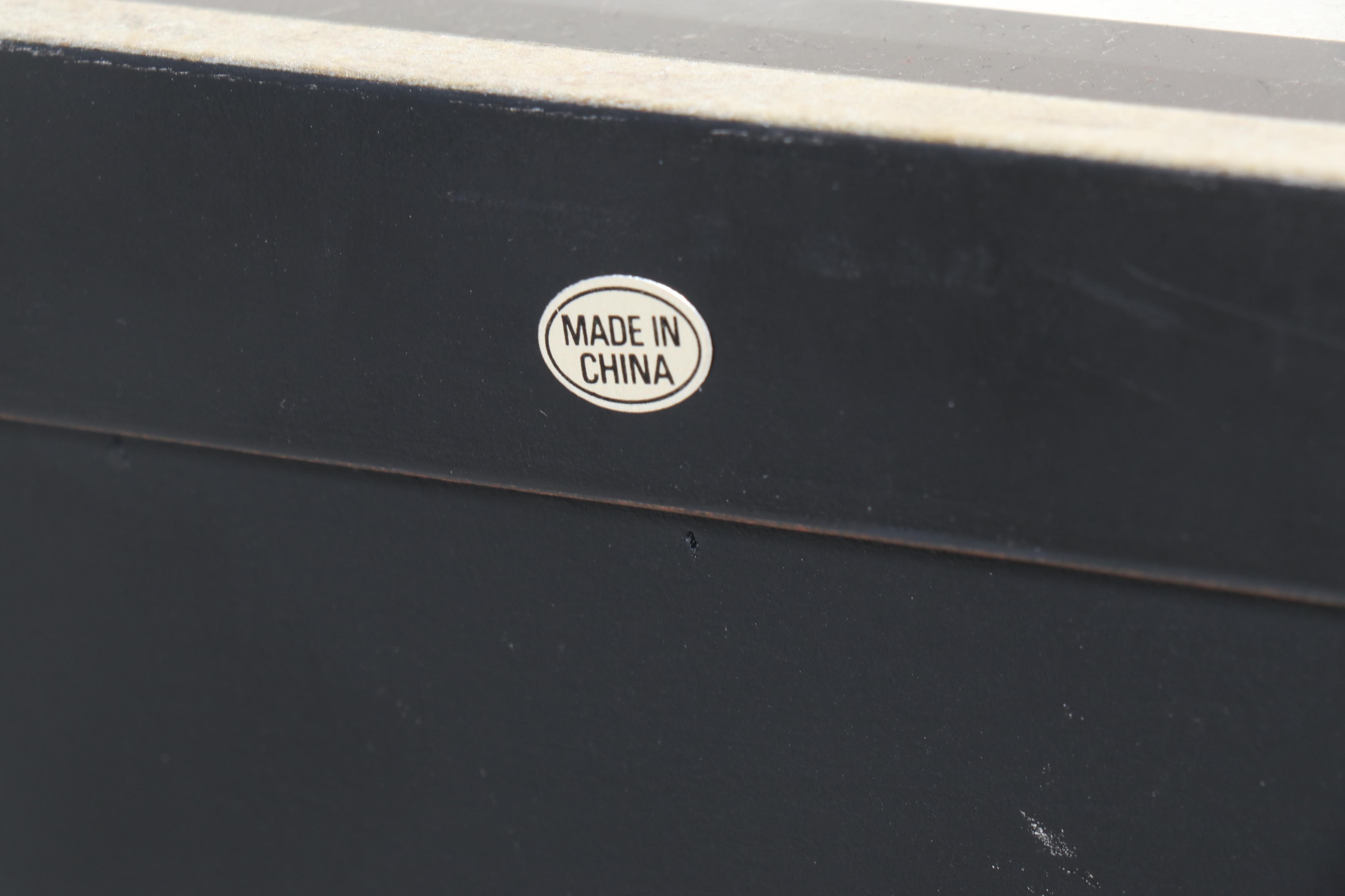 Neoclassical Style Mirror-Clad Lingerie Chest and Jewelry Armoire