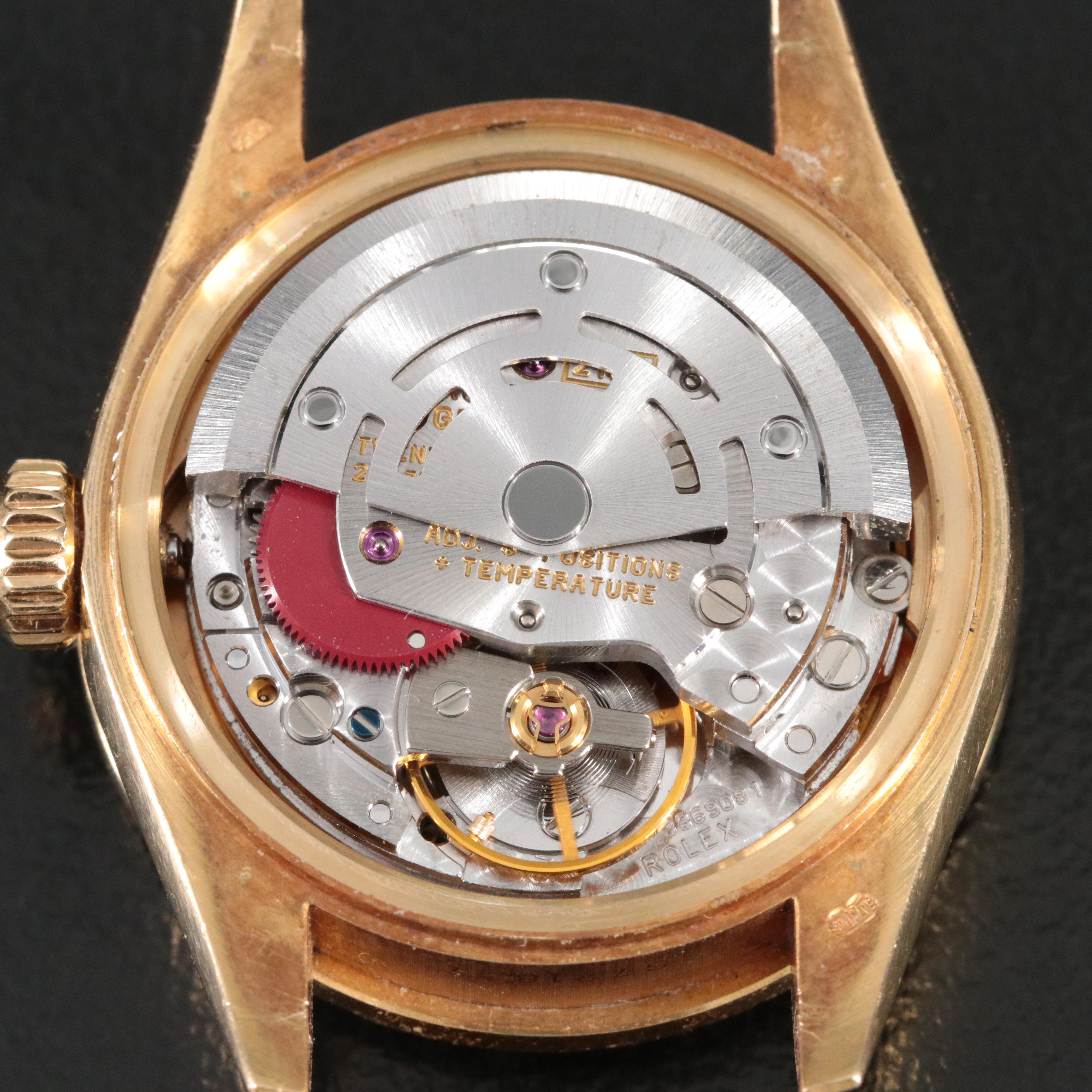 1993-1994 Rolex Datejust Custom Diamond Dial & Bezel President Band 69278 Watch